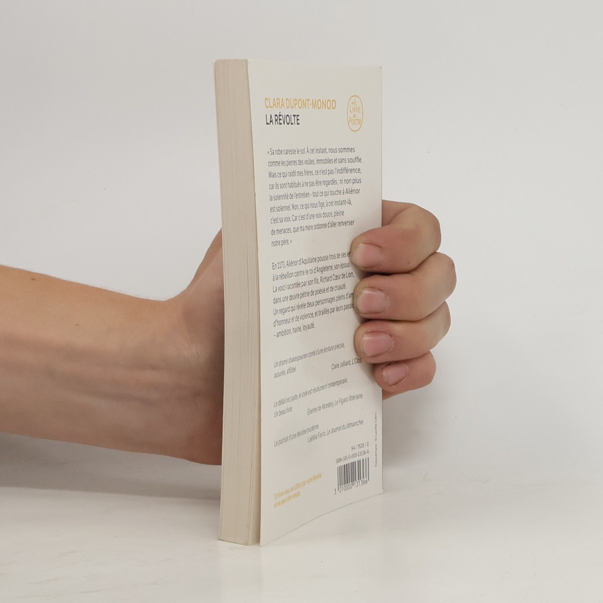 Clara Dupont-Monod Le Livre de Poche: La Révolte - French Edition