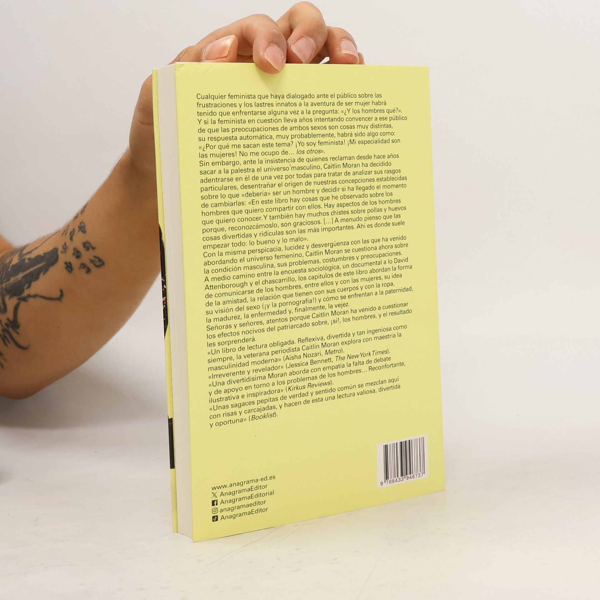 Caitlin Moran Panorama de narrativas: ¿Y los hombres qué?