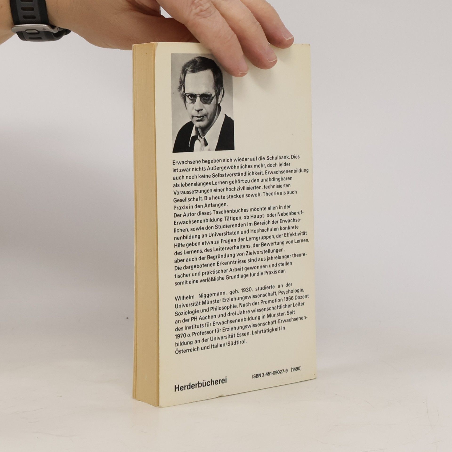 Wilhelm Niggemann Praxis der Erwachsenenbildung