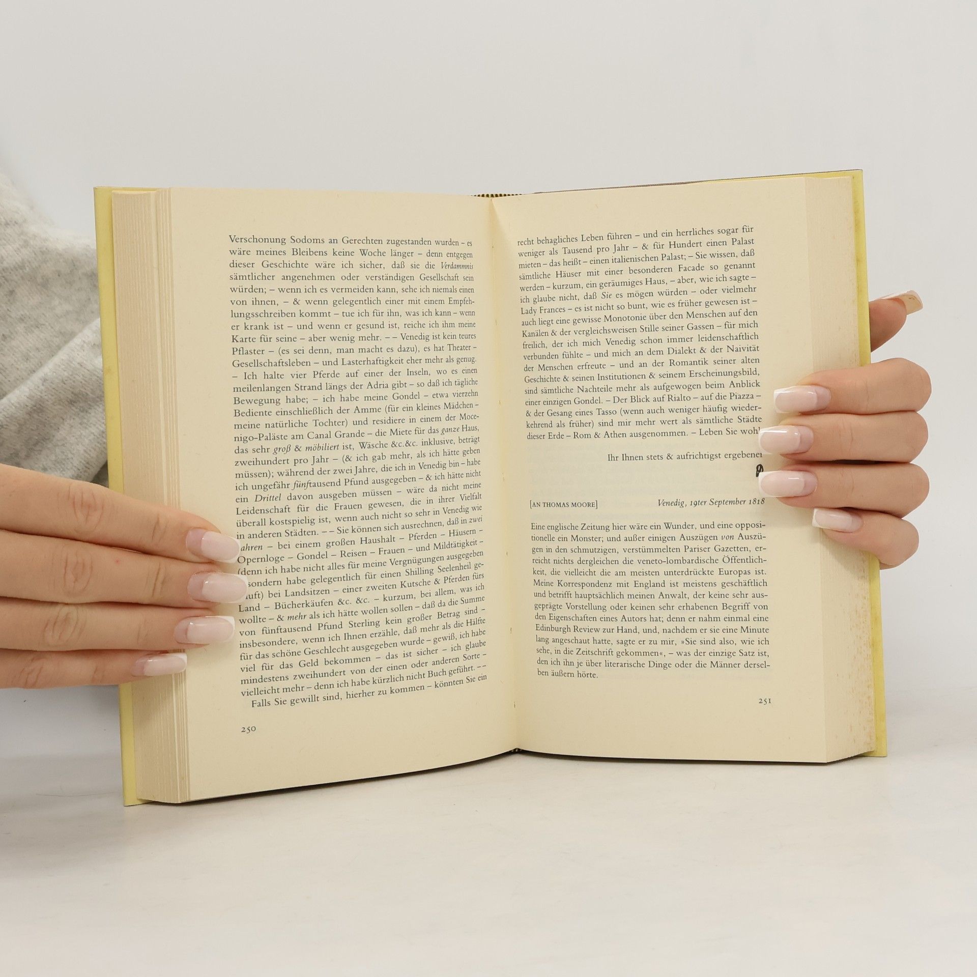 George Gordon Byron Briefe und Tagebücher