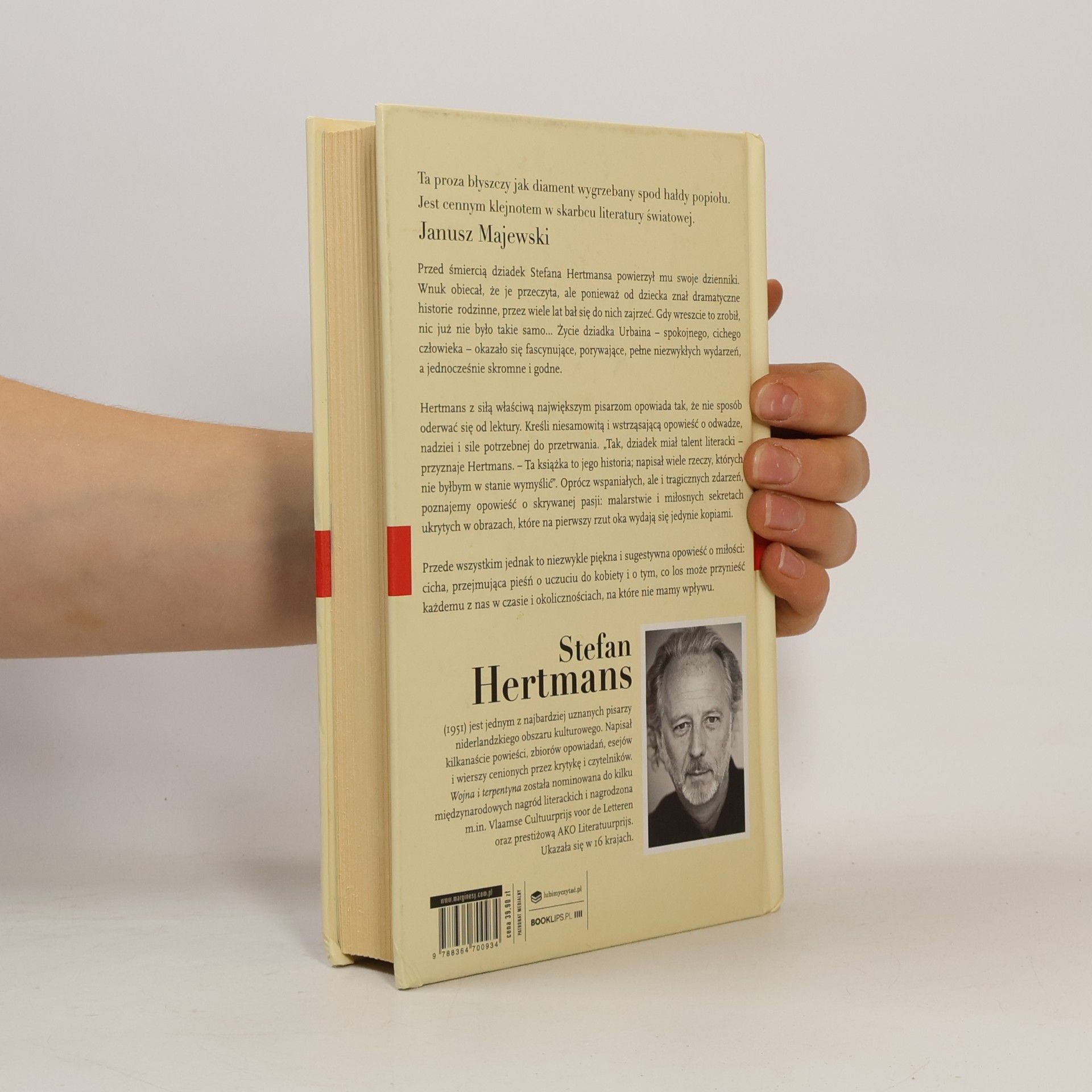 Stefan Hertmans Wojna i terpentyna