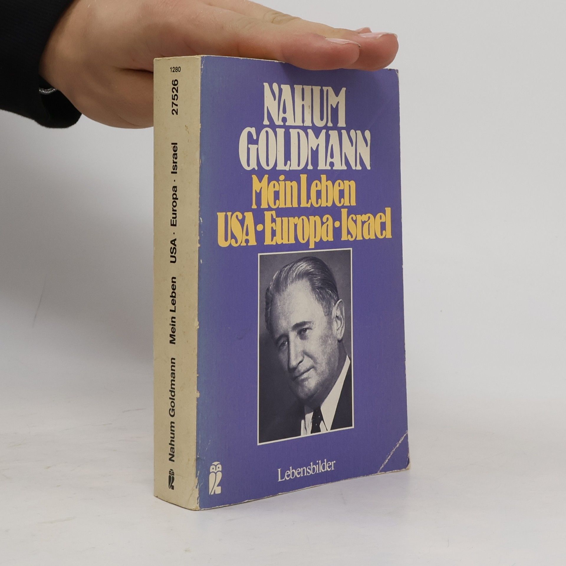 Nahum Goldmann Mein Leben