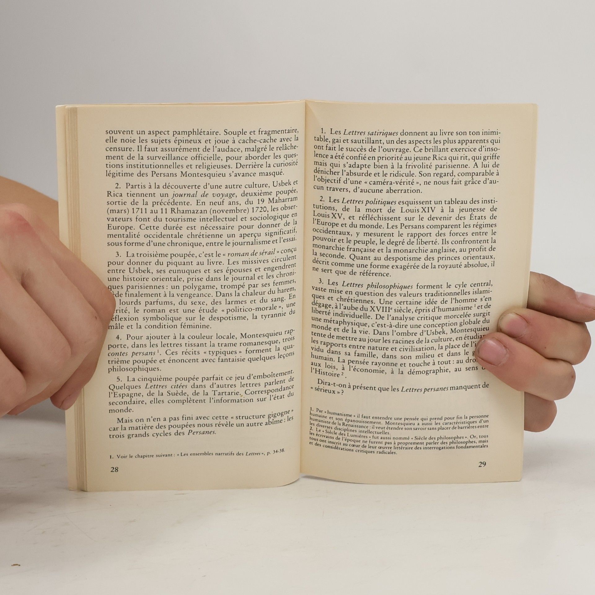 Alain Véquaud Les lettres persanes, Montesquieu
