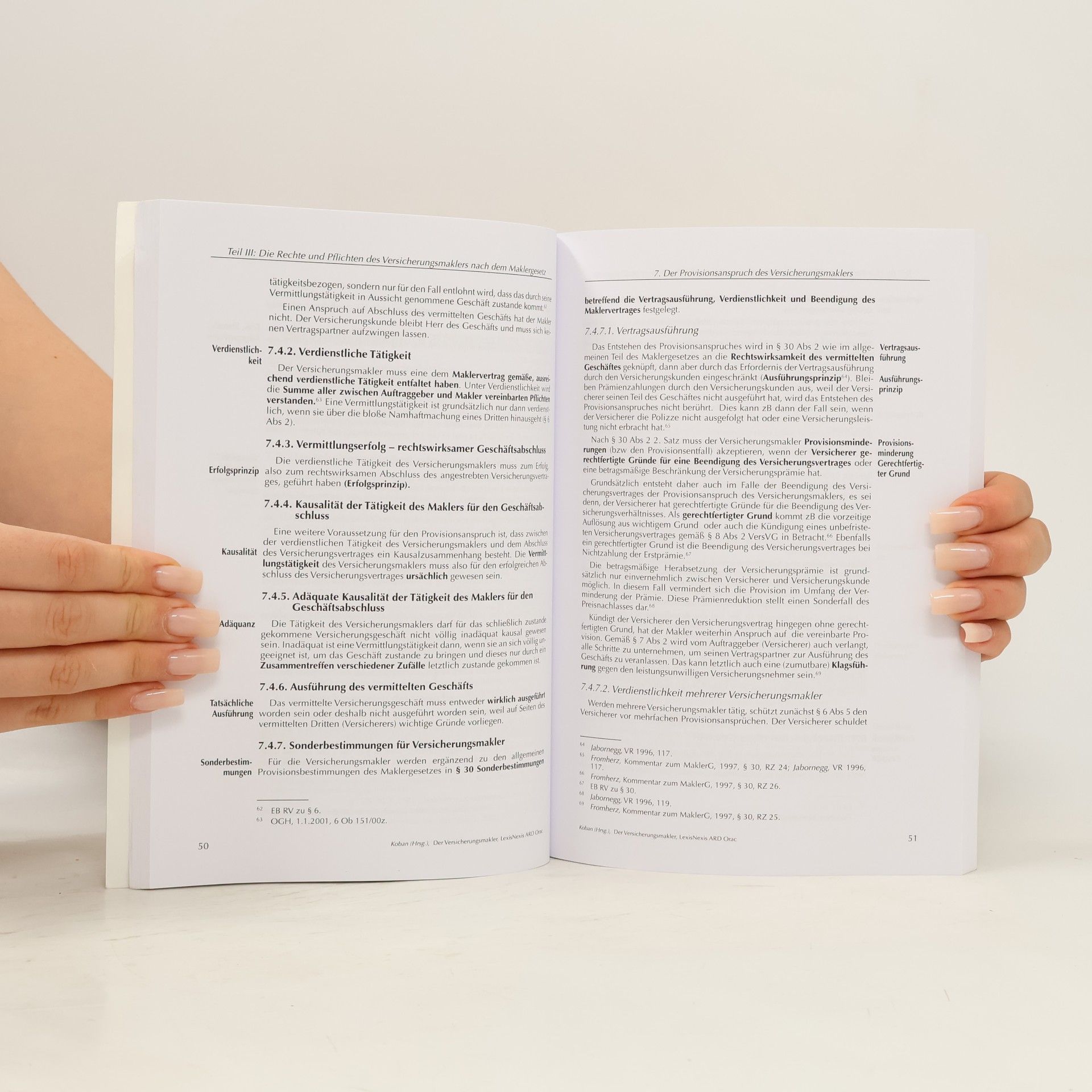 Klaus G. Koban Der Versicherungsmakler - Rechte und Pflichten ; Praxishandbuch