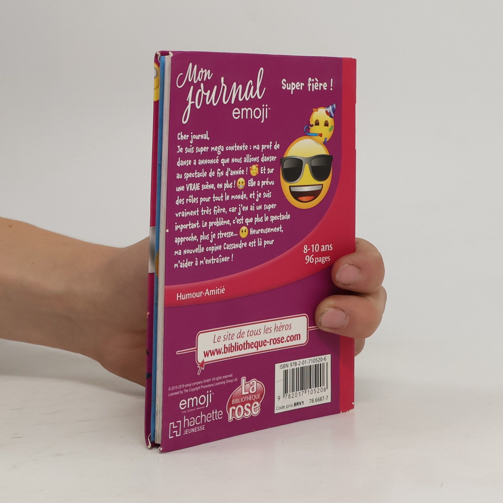 Catherine Kalengula emoji TM mon journal - 6: Super fière !