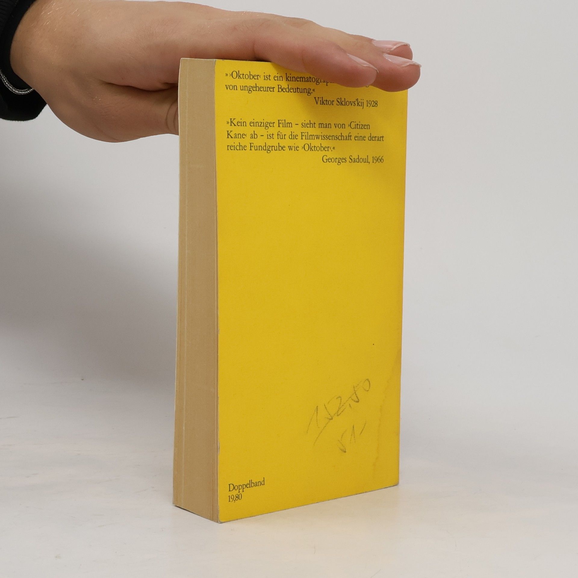 Sergej M. Eisenstein Schriften - 3: Oktober