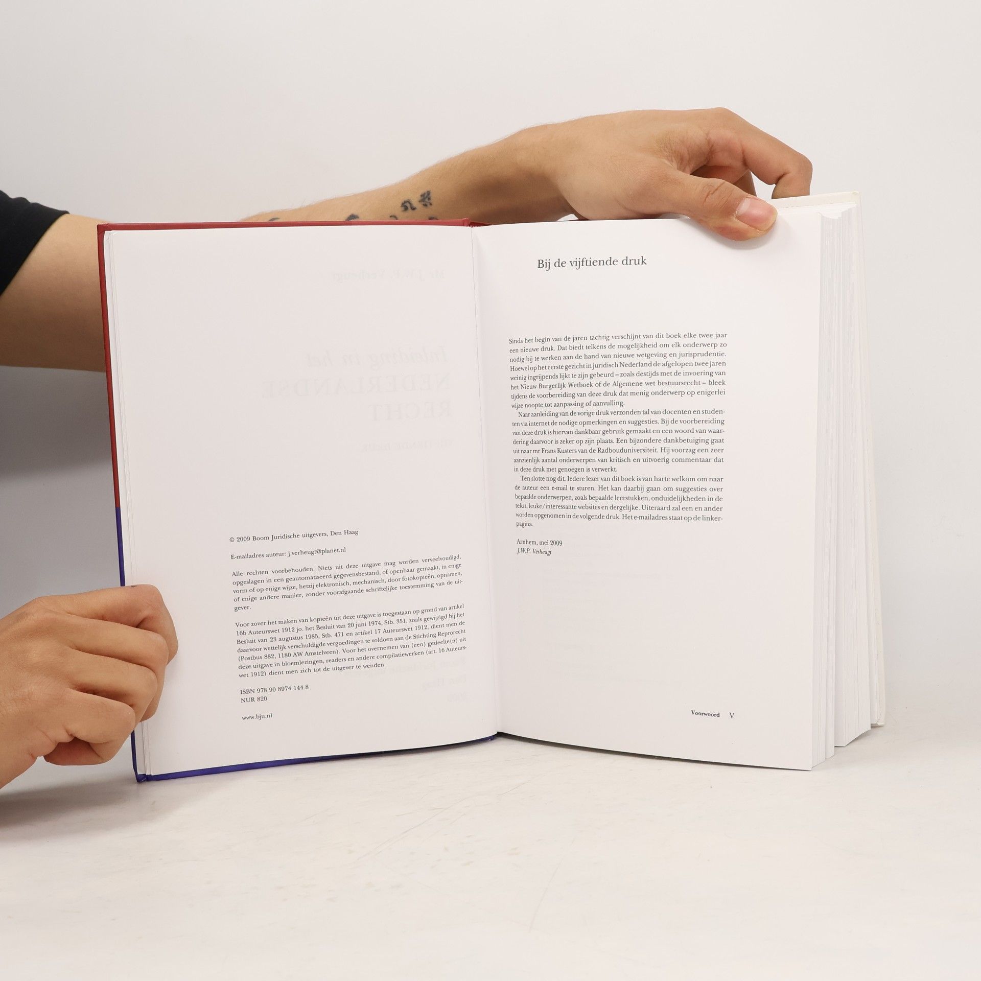 Mr. J.W.P. Verheugt Boom Juridische studieboeken: Inleiding in het Nederlandse recht