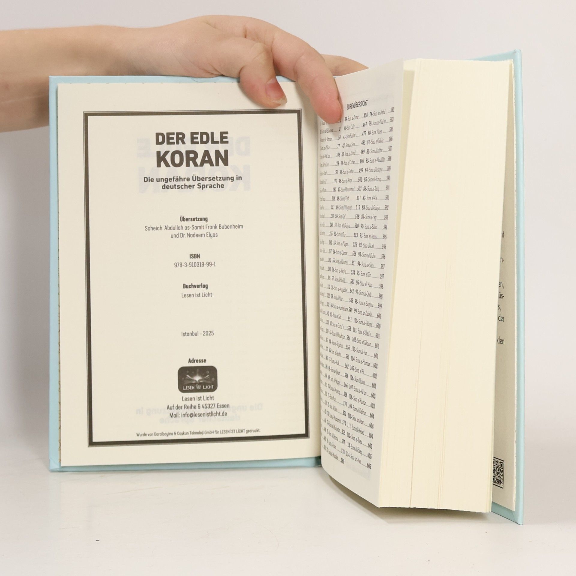 Frank Bubenheim Der edle Koran