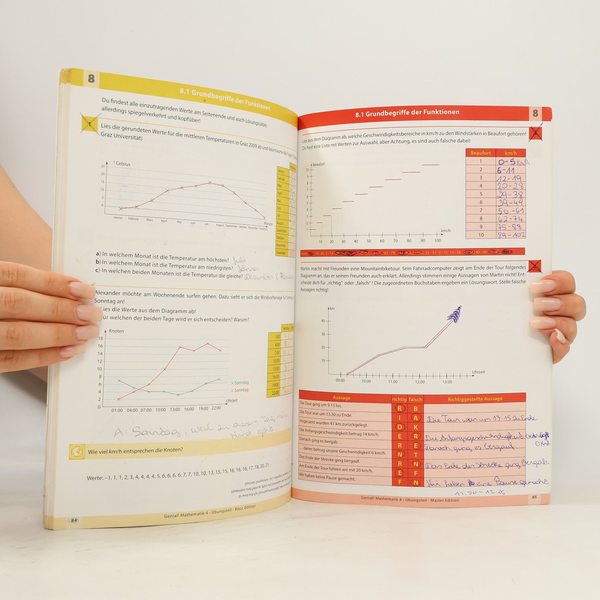 Gordan Varelija Genial! Mathematik 4. Übungsbuch Basic + Master Edition
