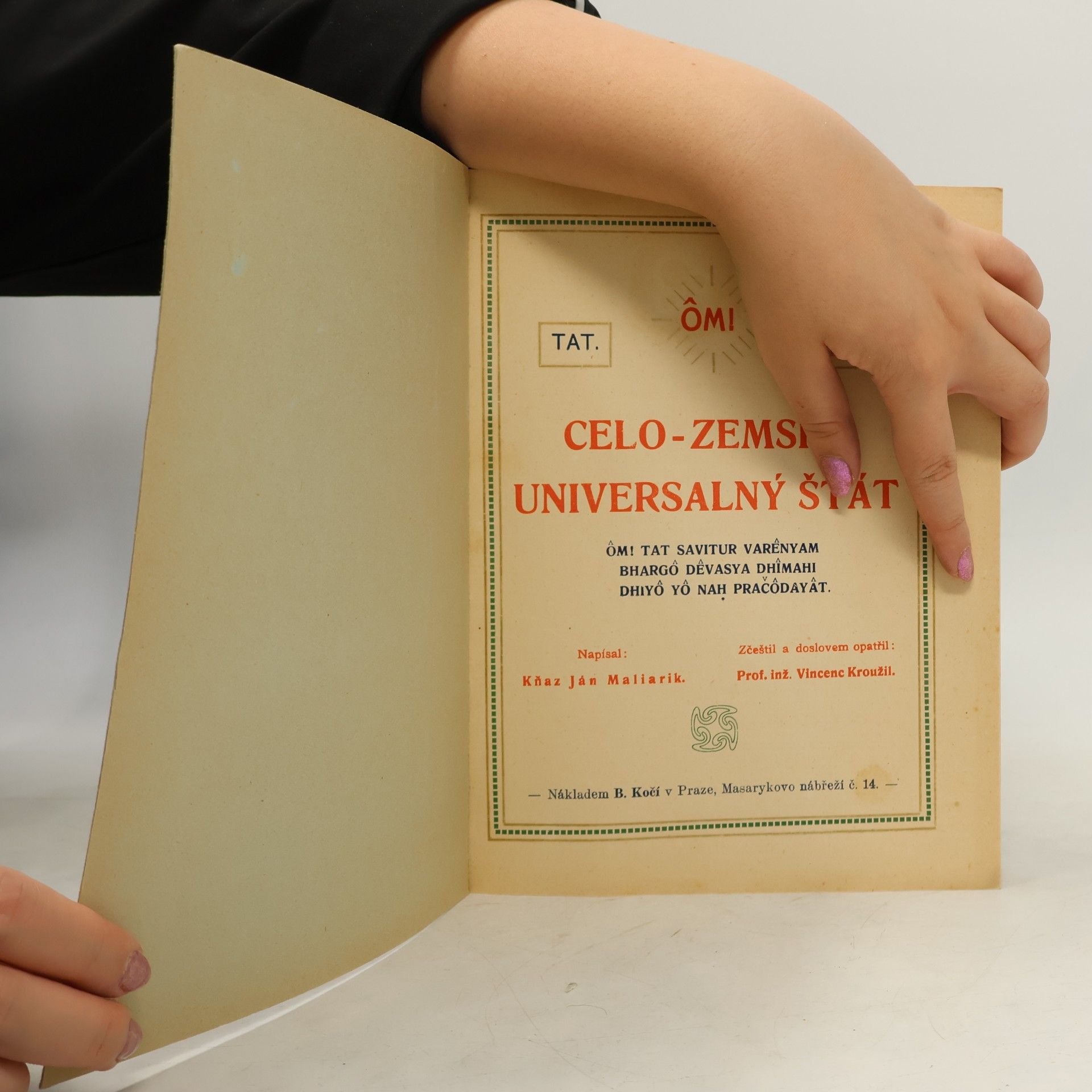 Ján Maliarik Celo-zemský universalny štát