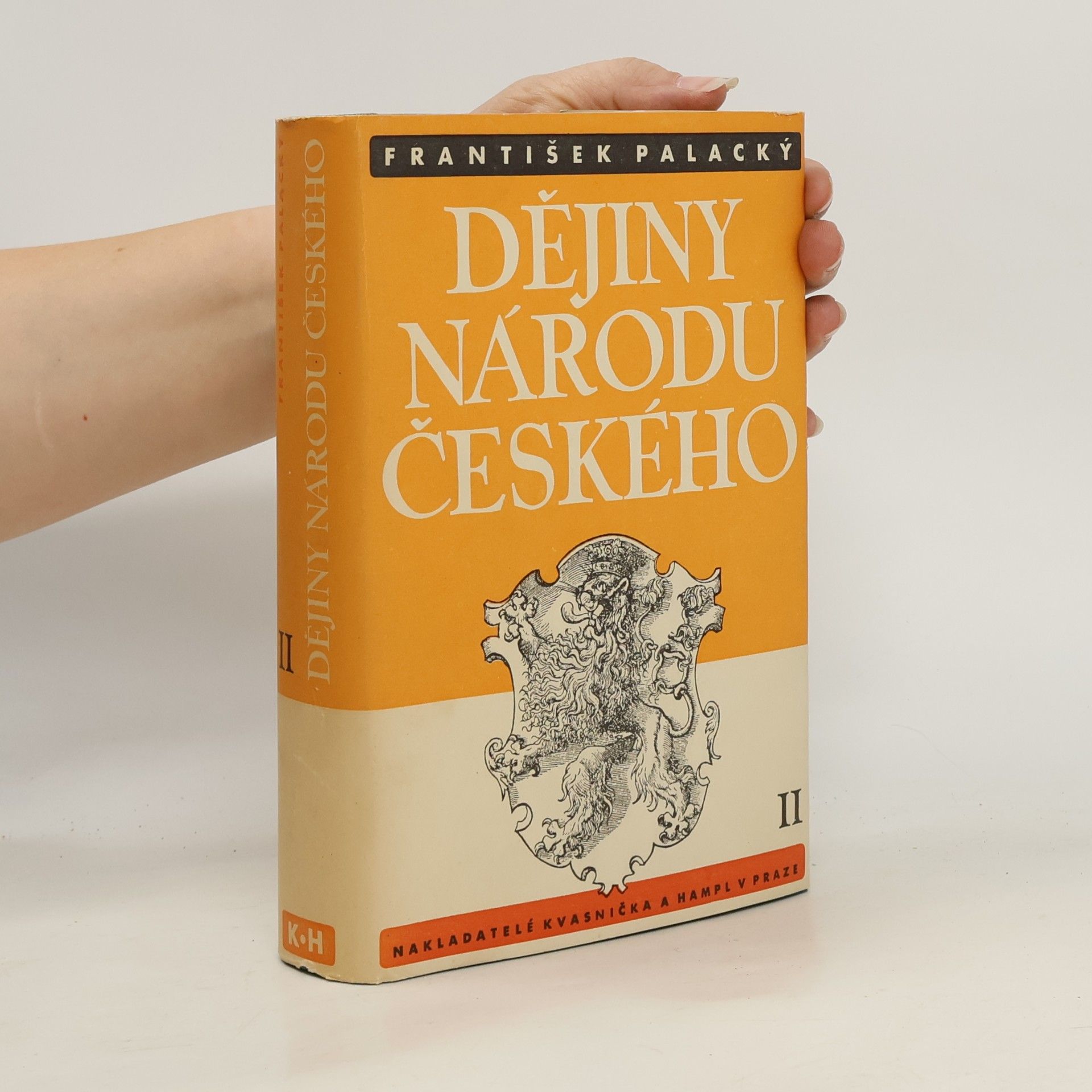 František Palacký Dějiny národu českého II