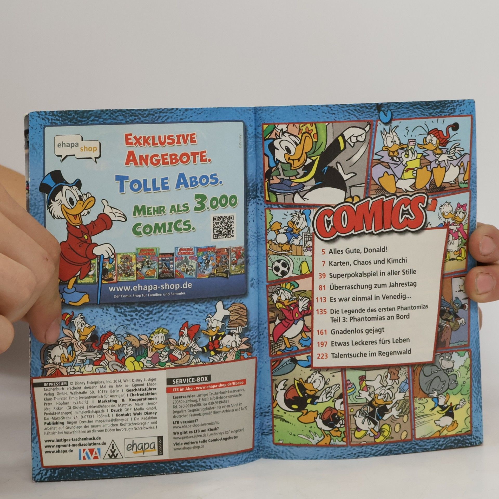 Walt Disney Lustiges Taschenbuch 455. 80 Jahre Donald Duck