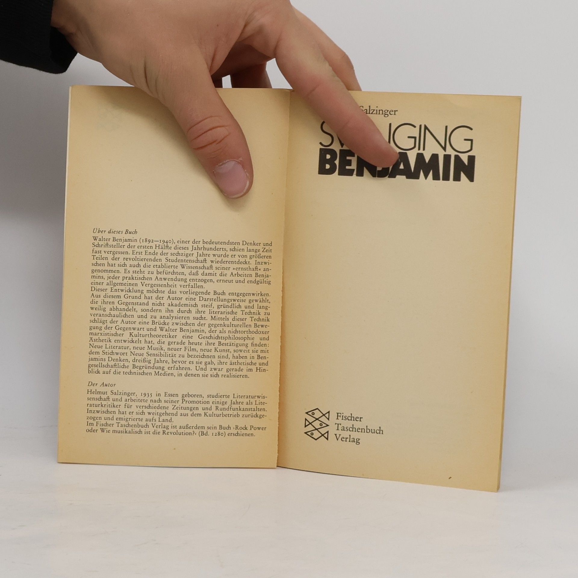 Helmut Salzinger Swinging Benjamin