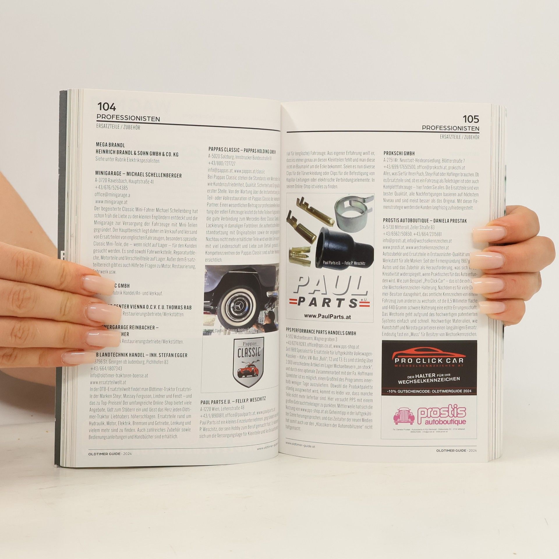 Autorenkollektiv Oldtimer Guide Austria 2024
