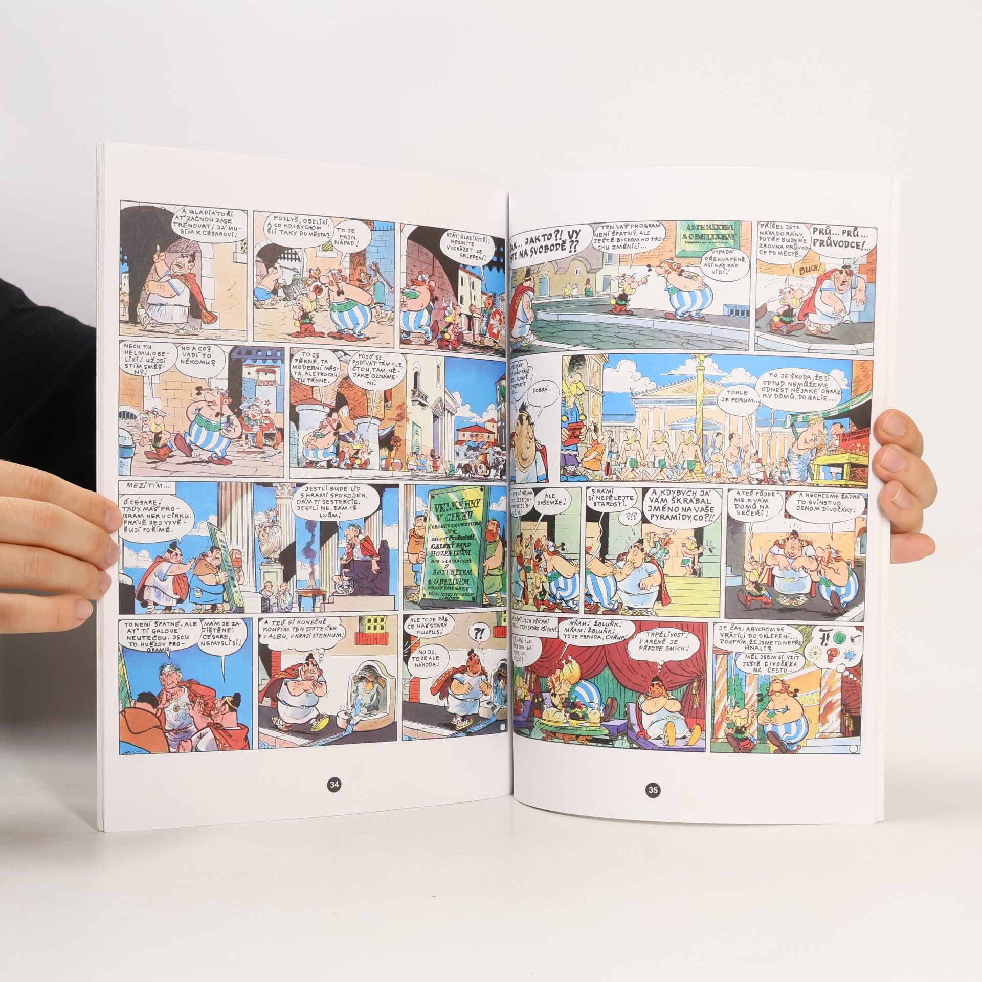 René Goscinny Asterixova dobrodružství. Díl III. Asterix gladiátorem