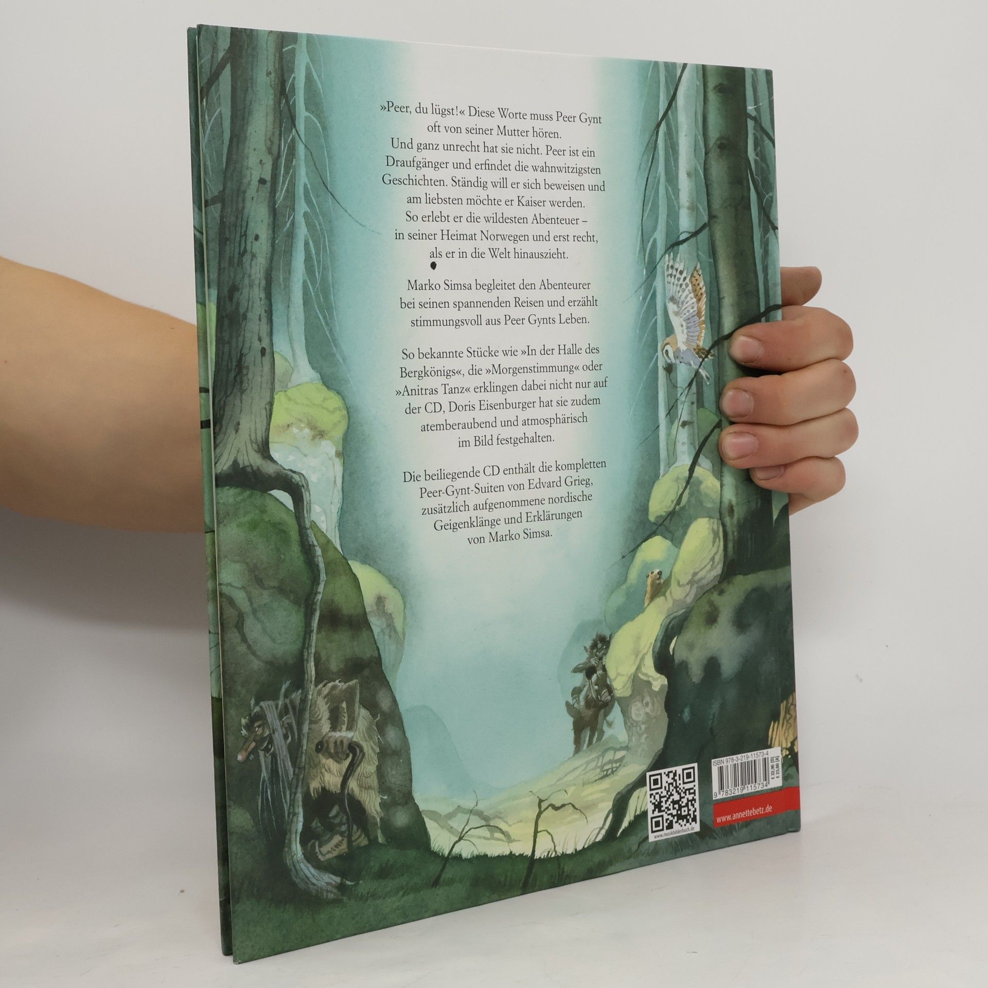 Marko Simsa Peer Gynt, m. Audio-CD