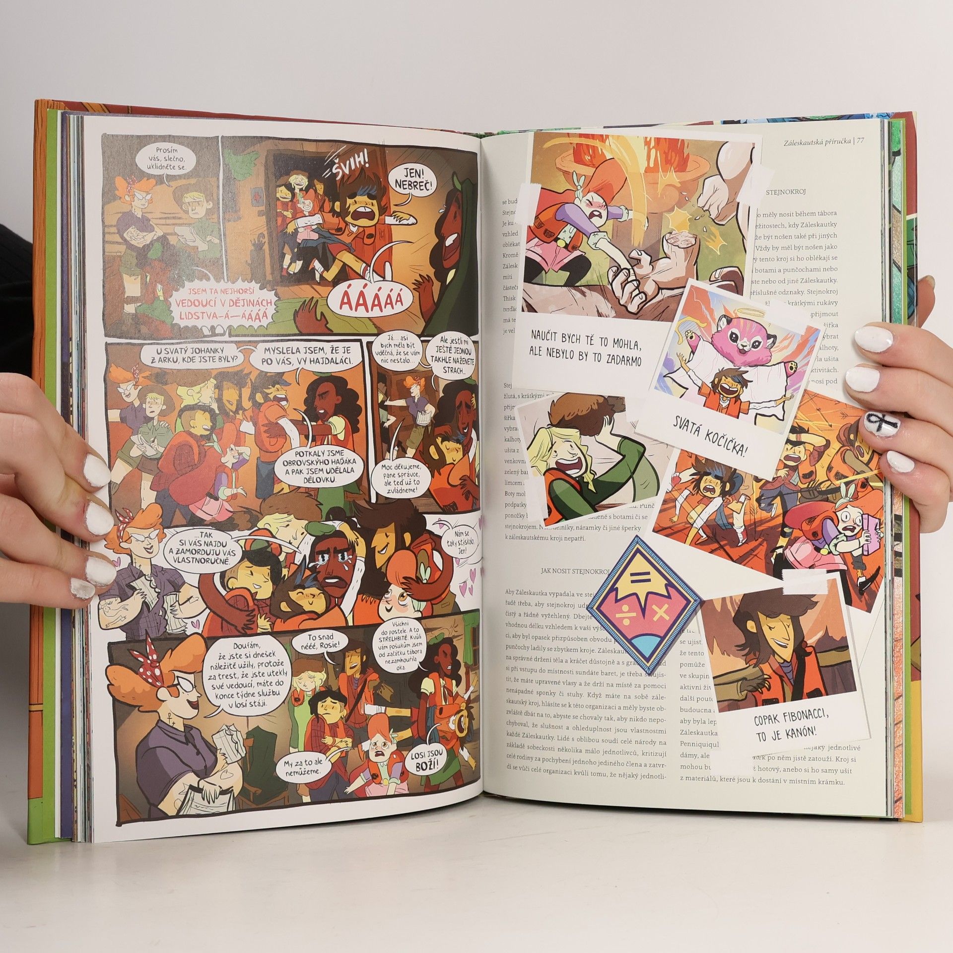 Noelle Stevenson Záleskautky = Lumberjanes. Střež se svaté kočičky