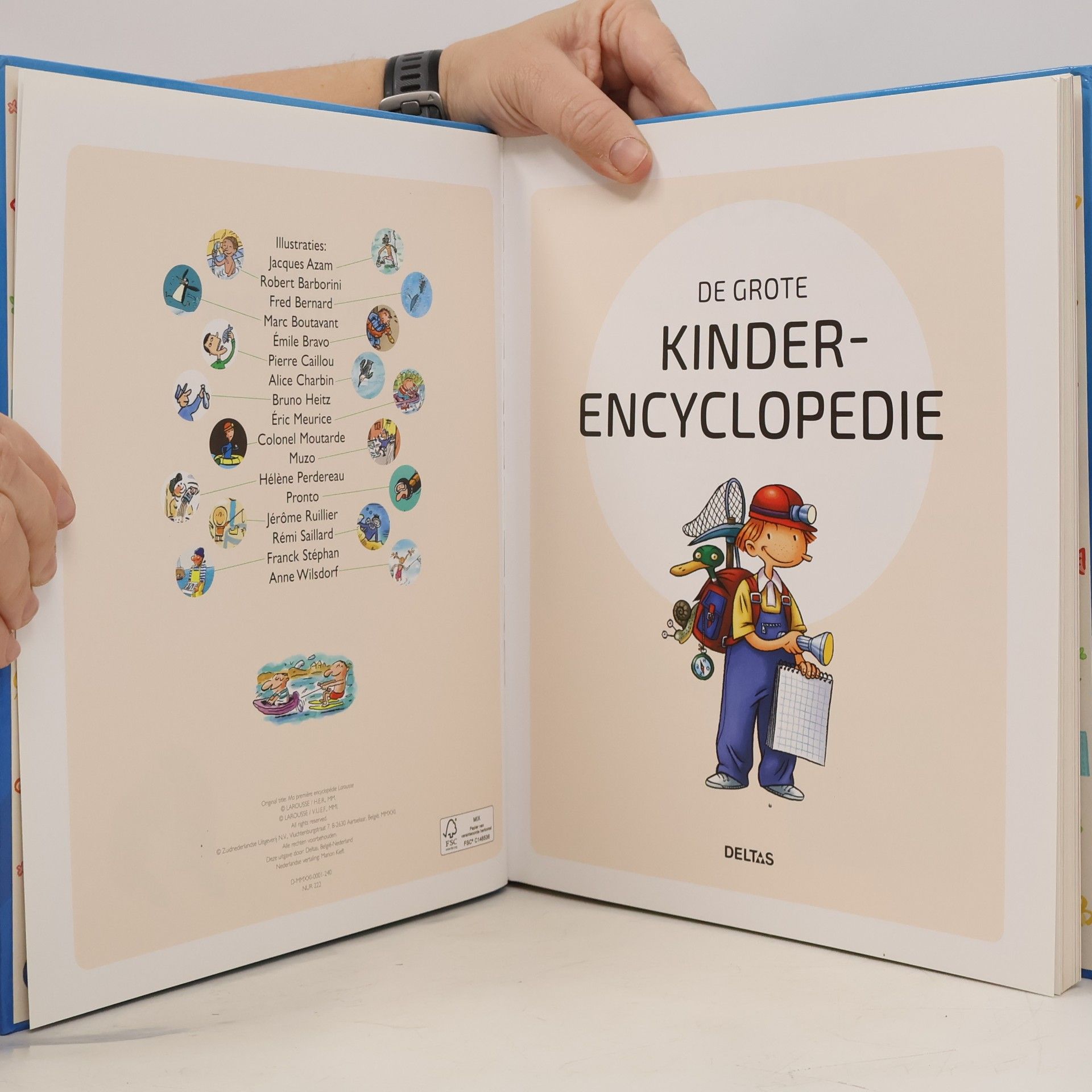 De grote kinderencyclopedie: alles wat je moet weten over de wereld om je heen