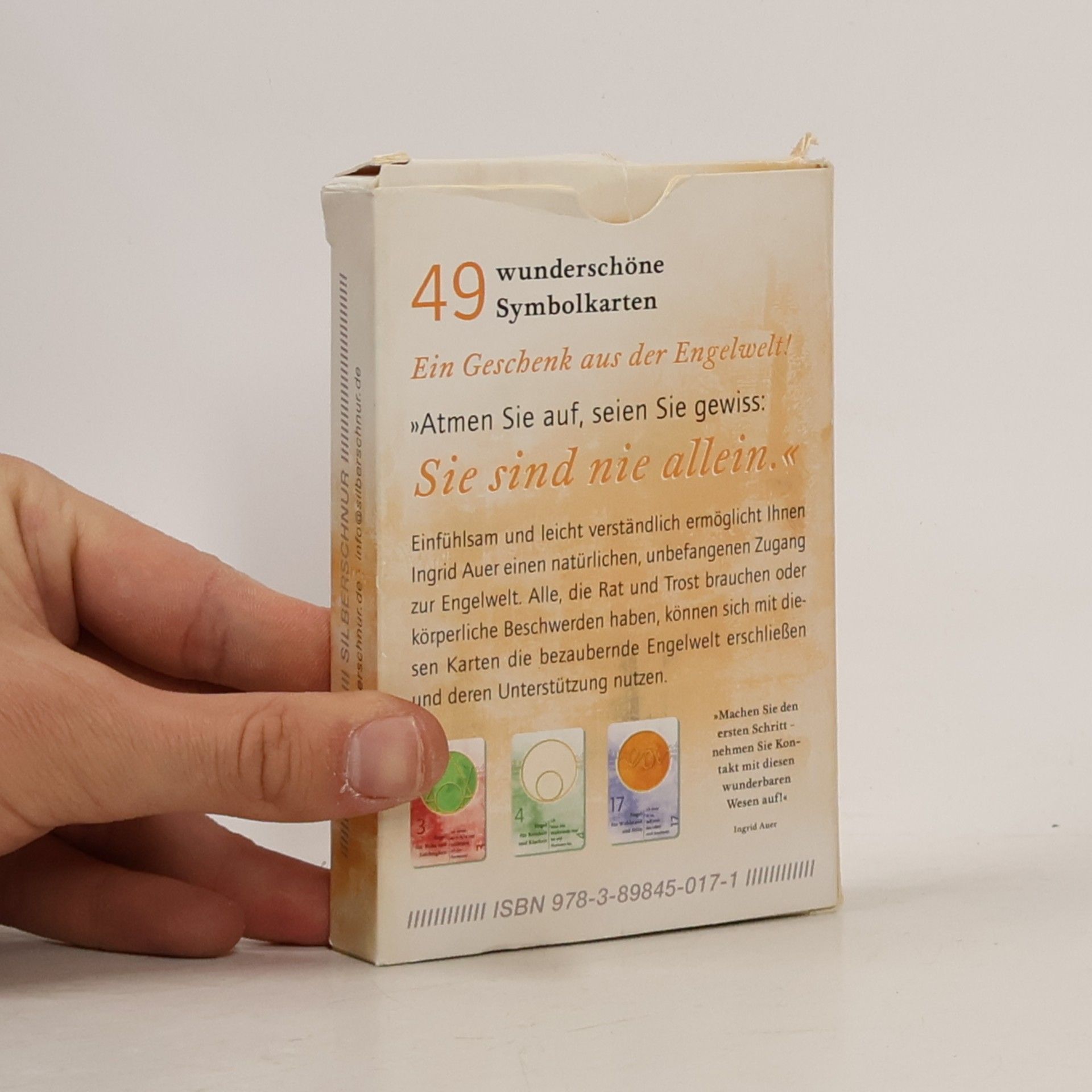 Ingrid Auer Engelsymbole. 49 Schlüssel zur Engelwelt. Farbkarten