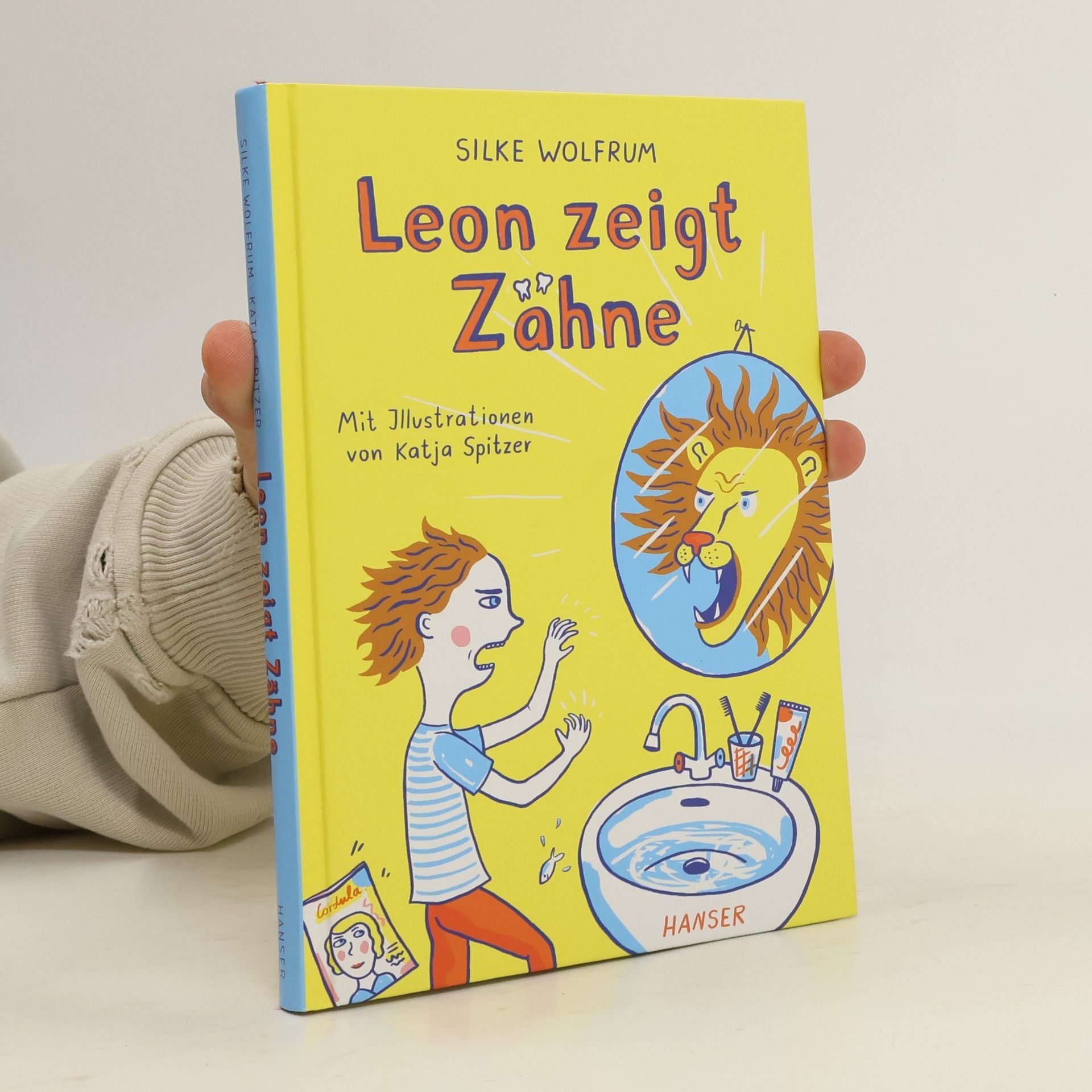Silke Wolfrum Leon zeigt Zähne