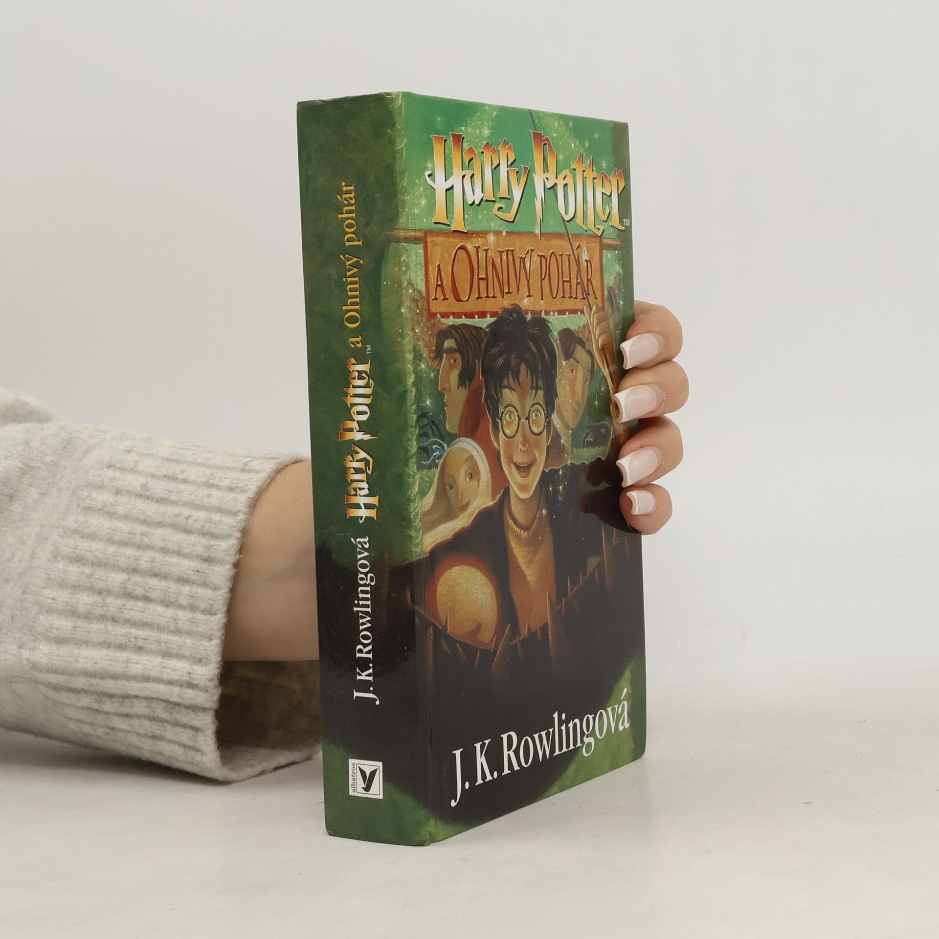 J. K. Rowling Harry Potter a ohnivý pohár