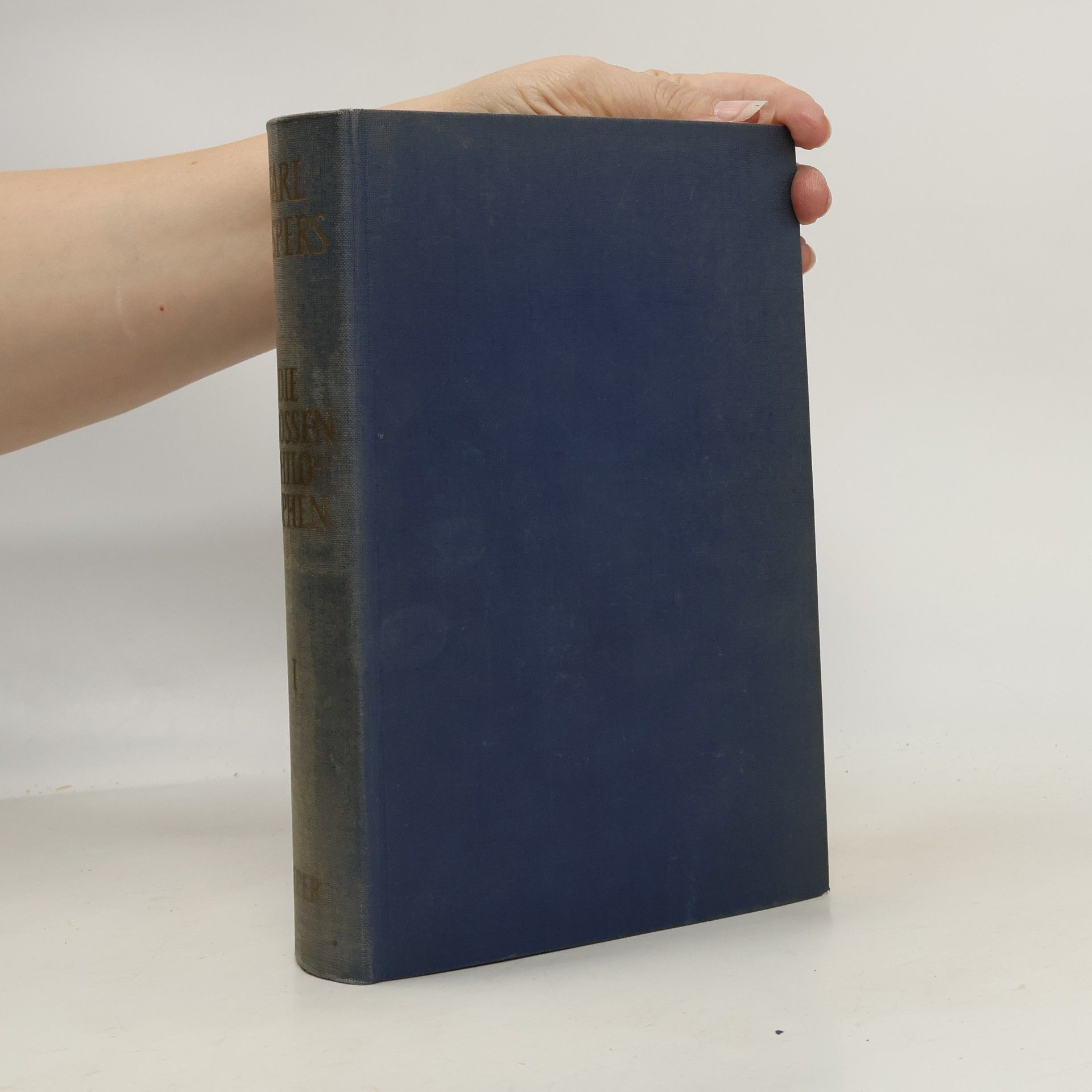 Karl Jaspers Die grossen Philosophen I.