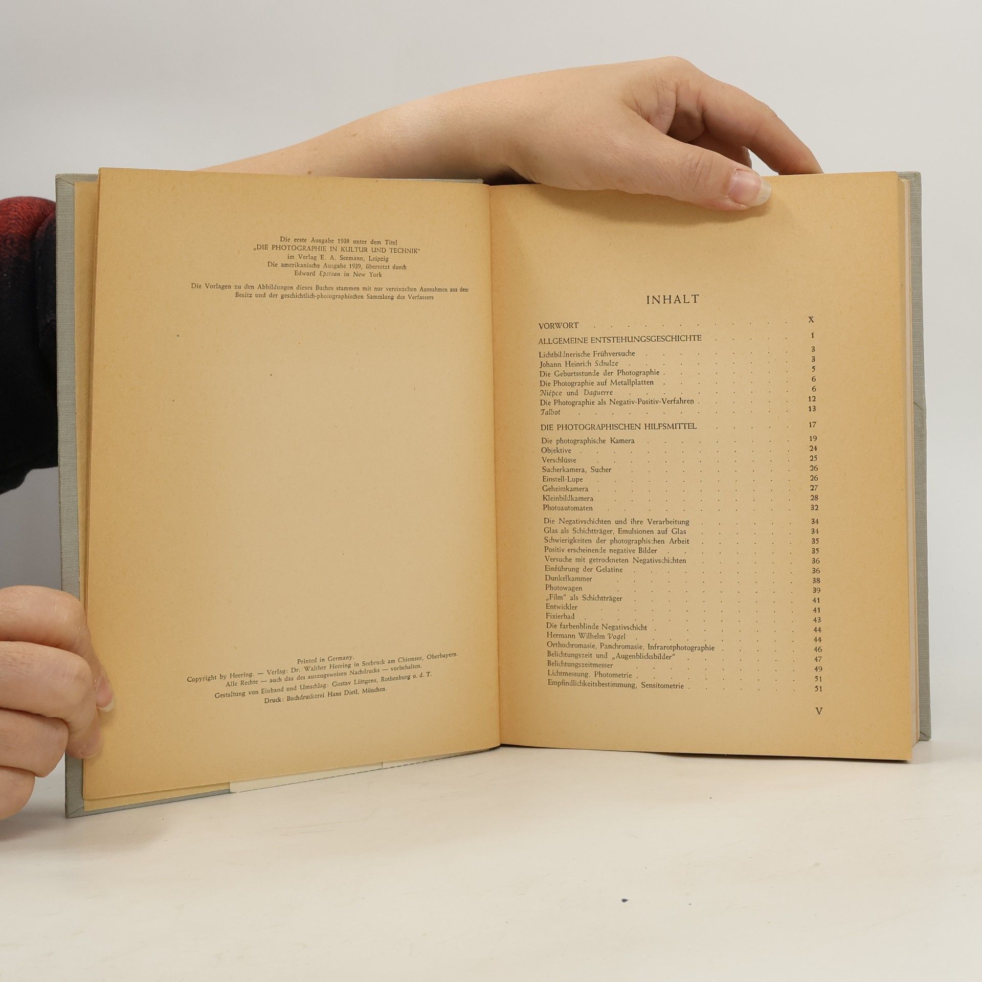 Walther Heering  Siegeszug der Photographie