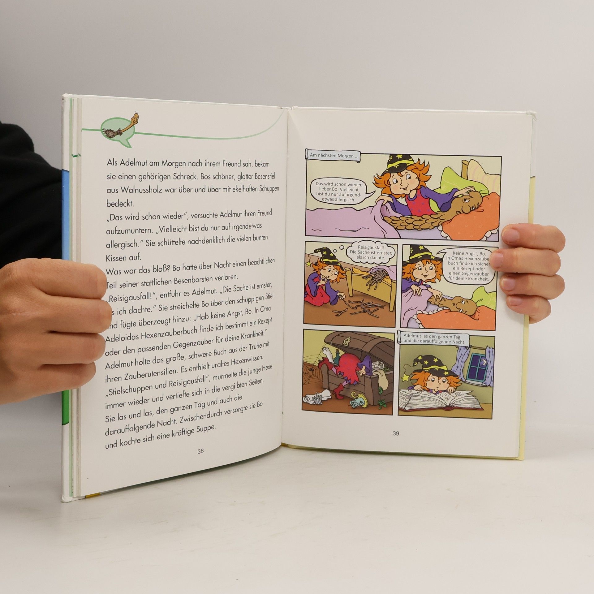 Andrea Dölling Ein Sach-Comic-Lese-Buch über Hexen