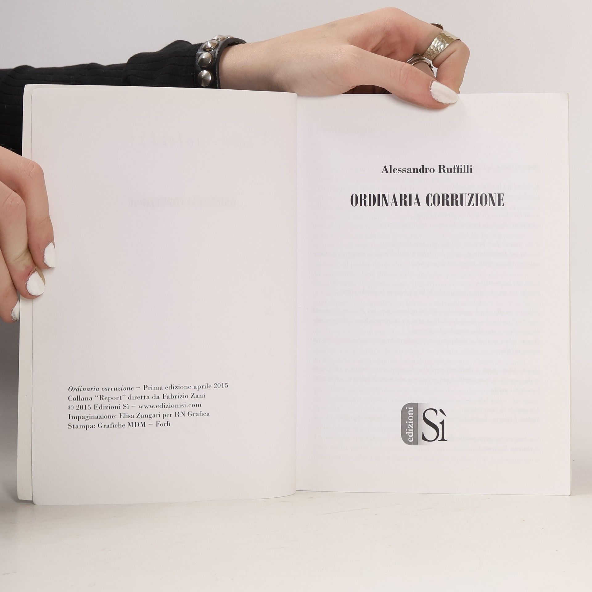 Alessandro Ruffilli Report: Ordinaria corruzione