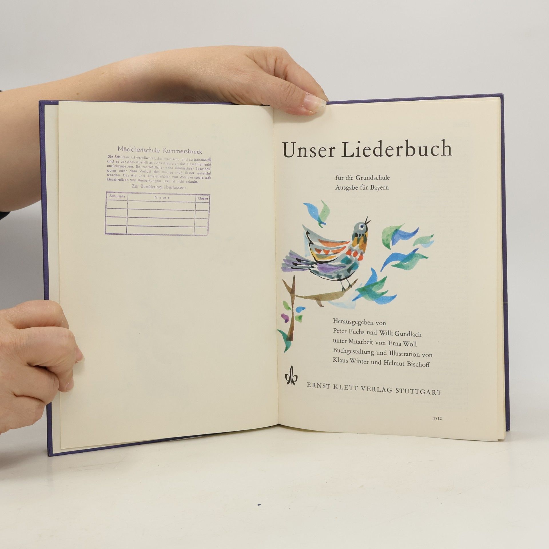 Peter Fuchs Unser Liederbuch