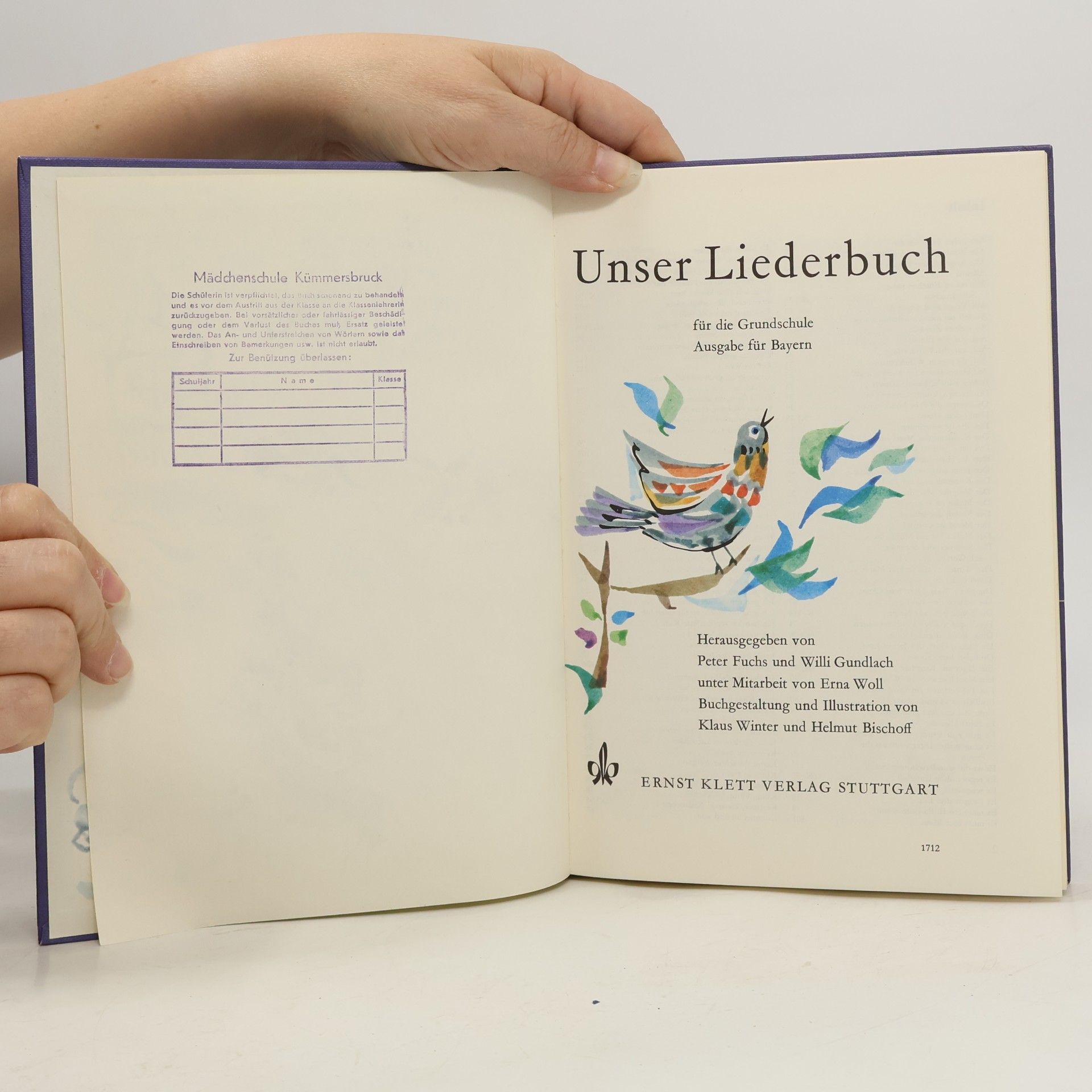 Peter Fuchs Unser Liederbuch