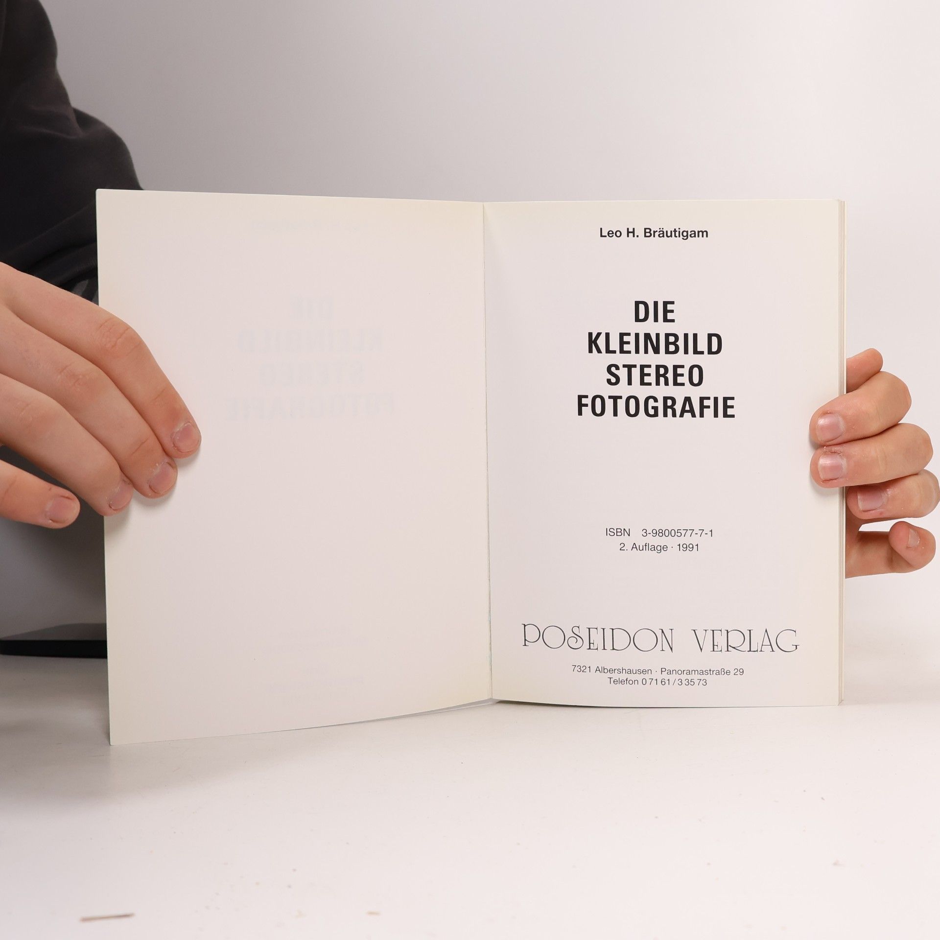Leo H. Bräutigam Die Kleinbild Stereo Fotografie