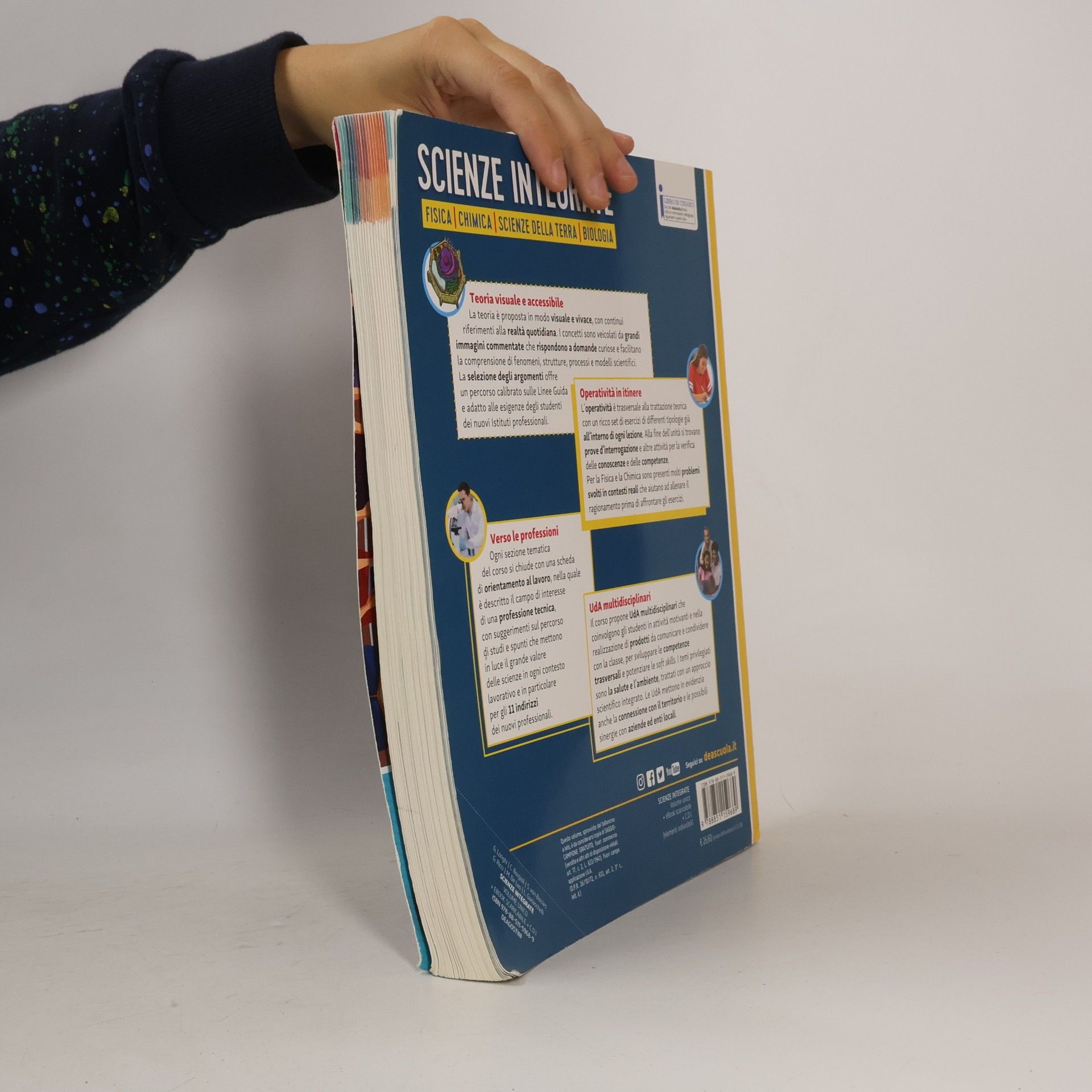 G. Longhi Scienze integrate. Fisica, chimica, scienze della terra, biologia. Per gli Ist. professionali. Con e-book. Con espansione online