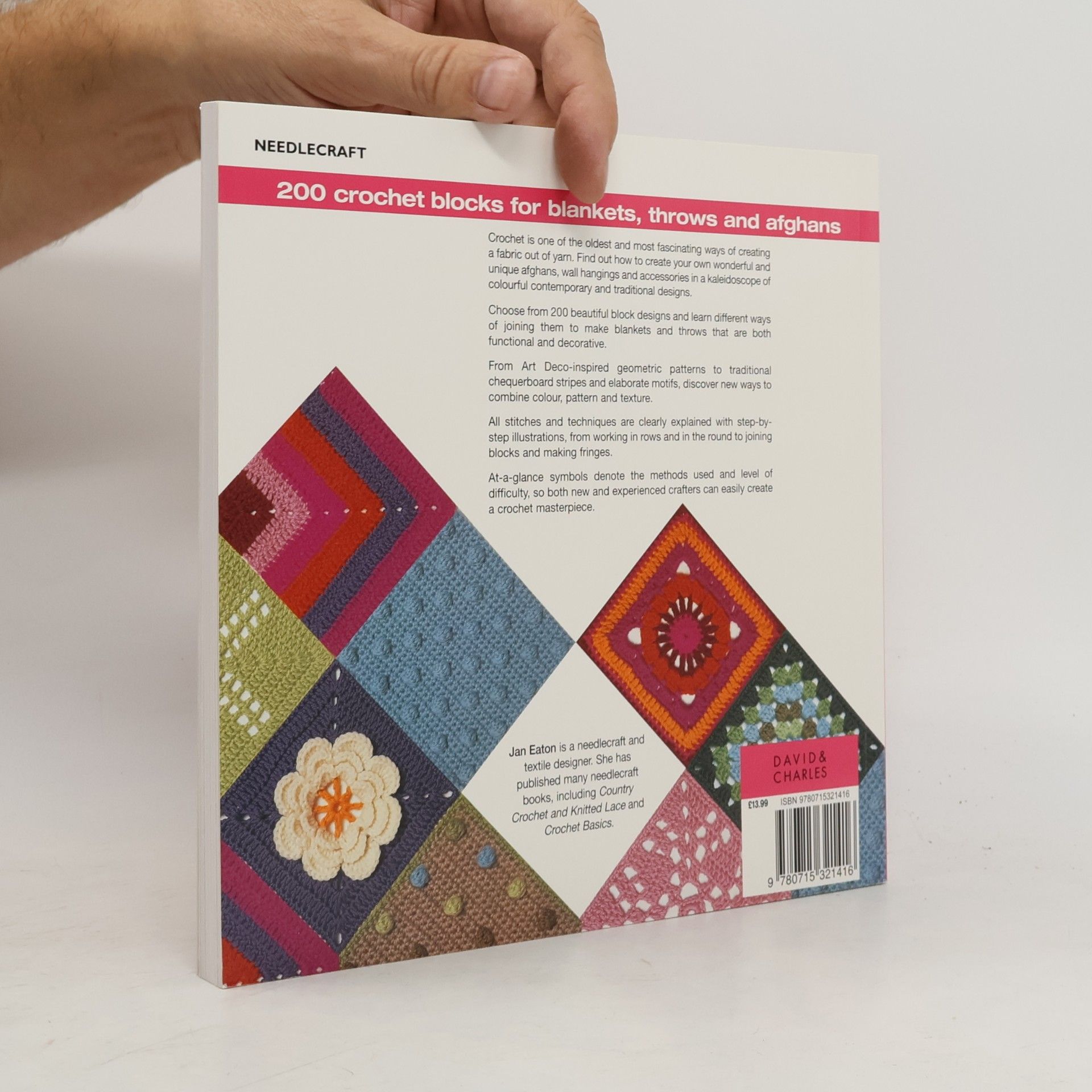 Jan Eaton 200 crochet blocks: for blankets, throws and afghans