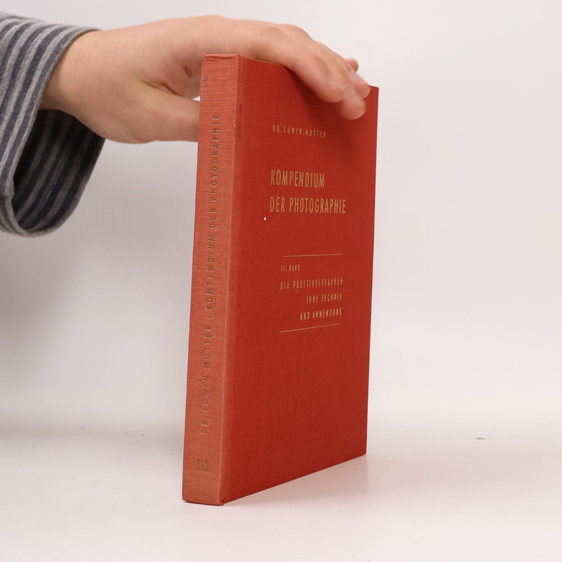 Edwin Mutter Kompendium der Photographie III.
