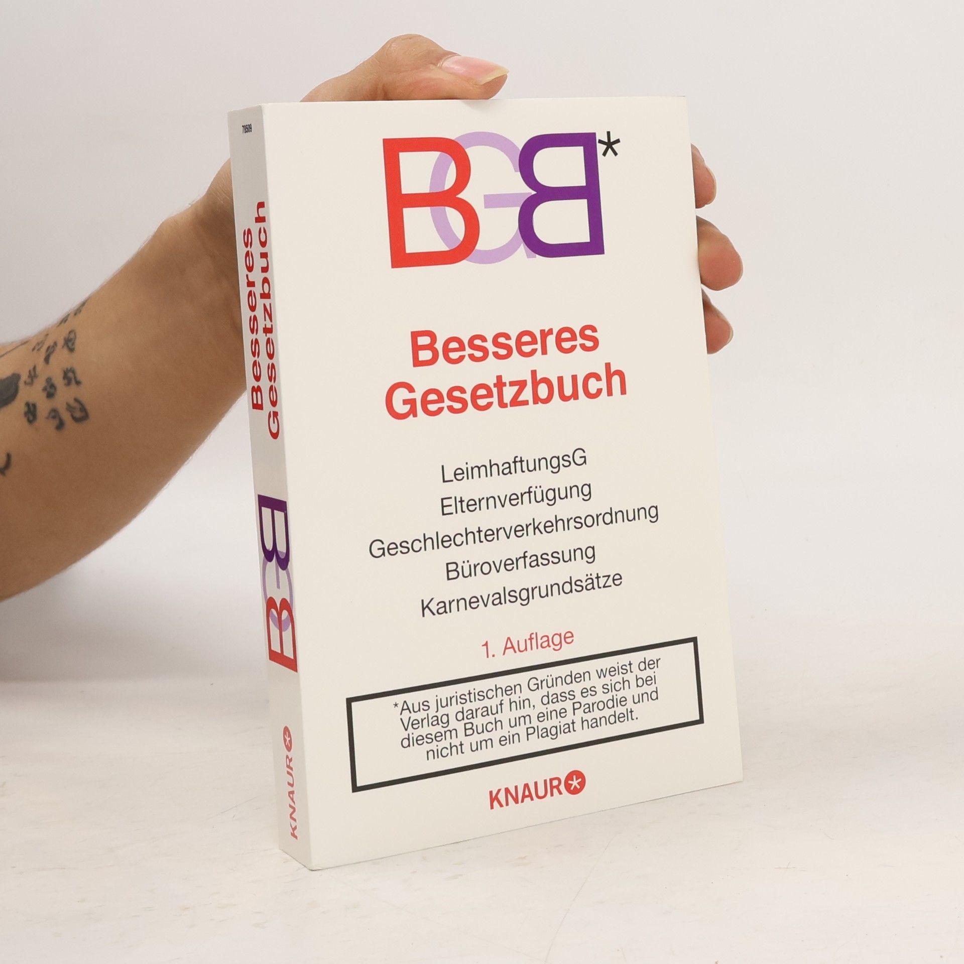 Oliver Kuhn BGB Besseres Gesetzbuch