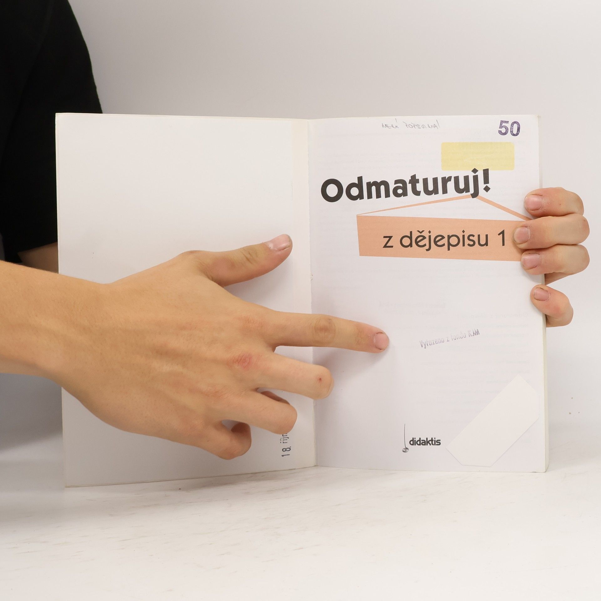 Alena Štěpánková Odmaturuj! z dějepisu 1