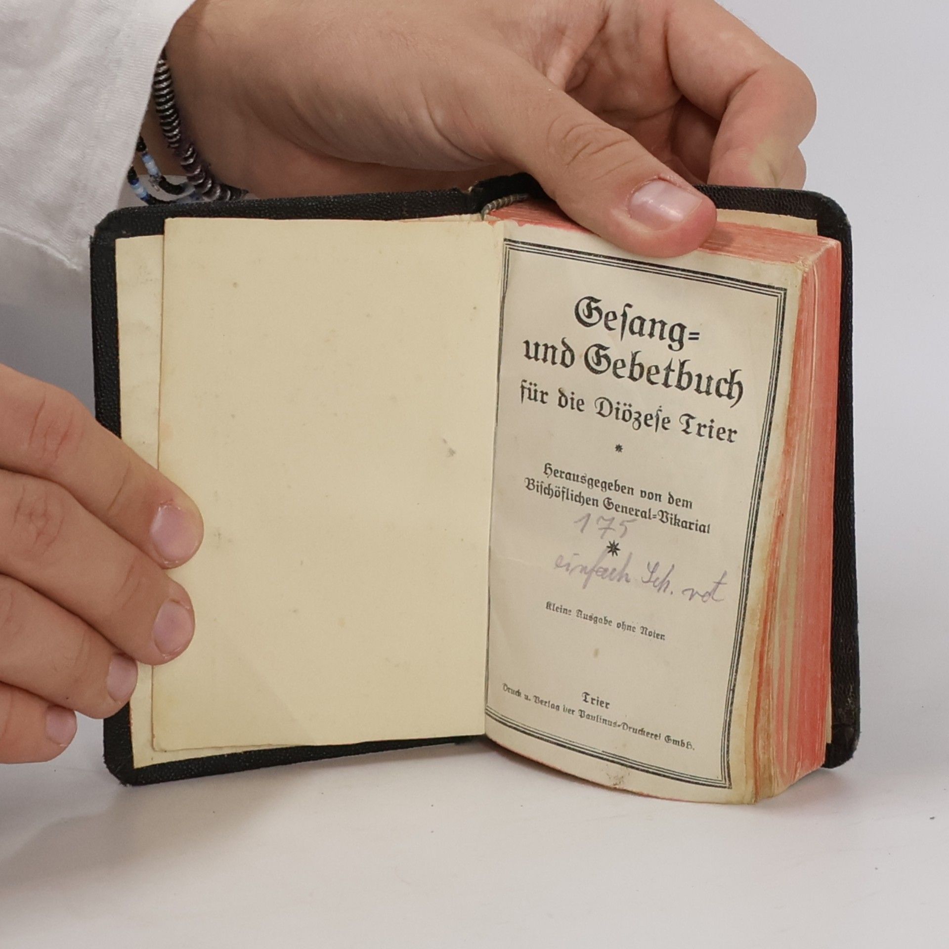 Various authors Gesang- und Gebetbuch für die Diözese Trier