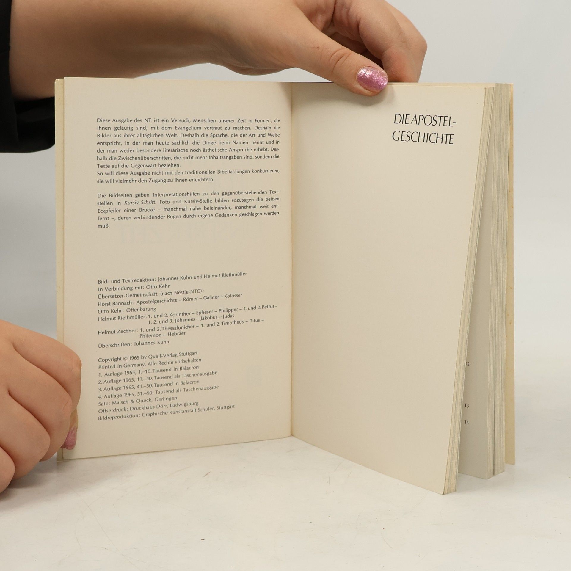 Various authors Das neue Testament für Menschen unserer Zeit II