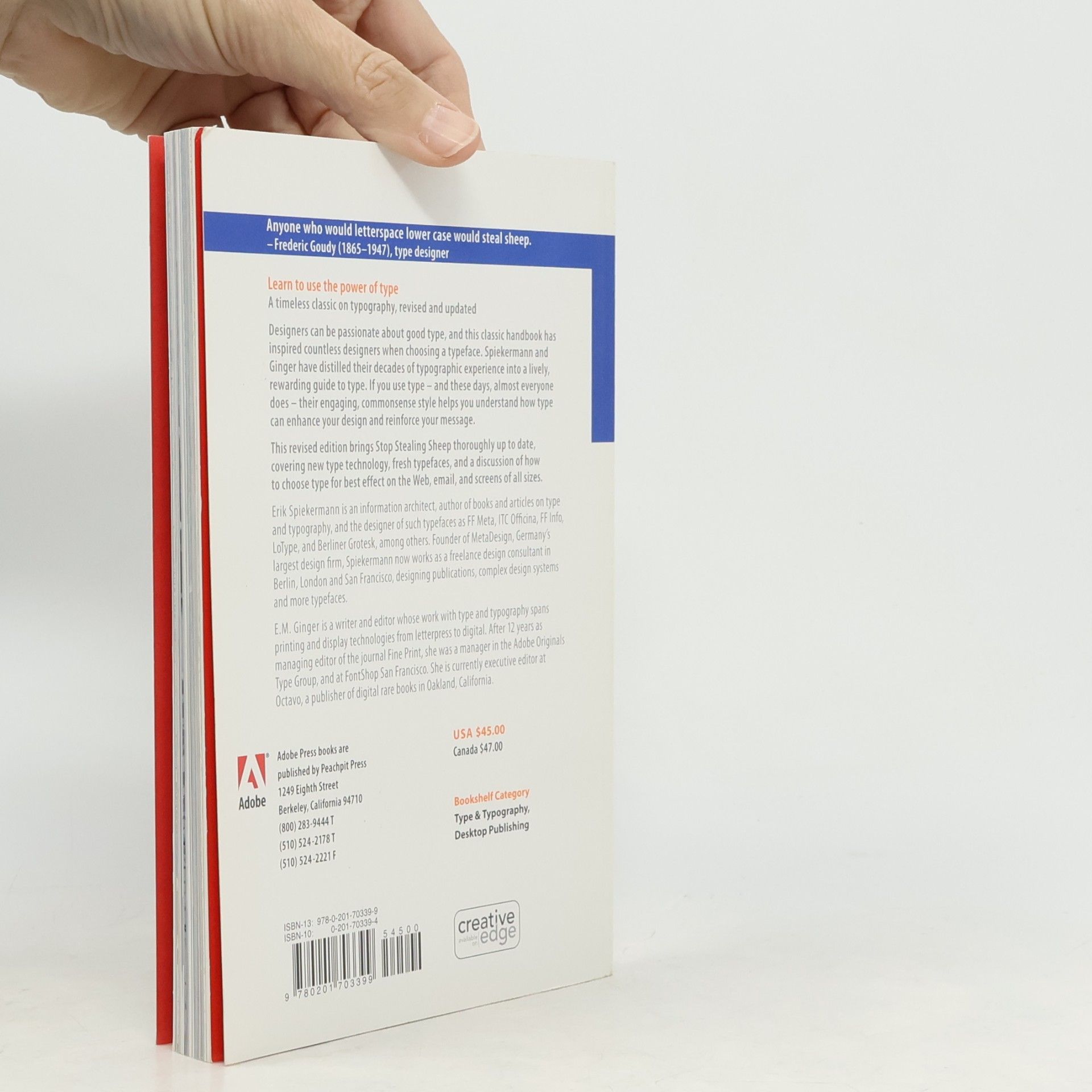 Erik Spiekermann Stop Stealing Sheep & Find Out How Type Works - Second Edition