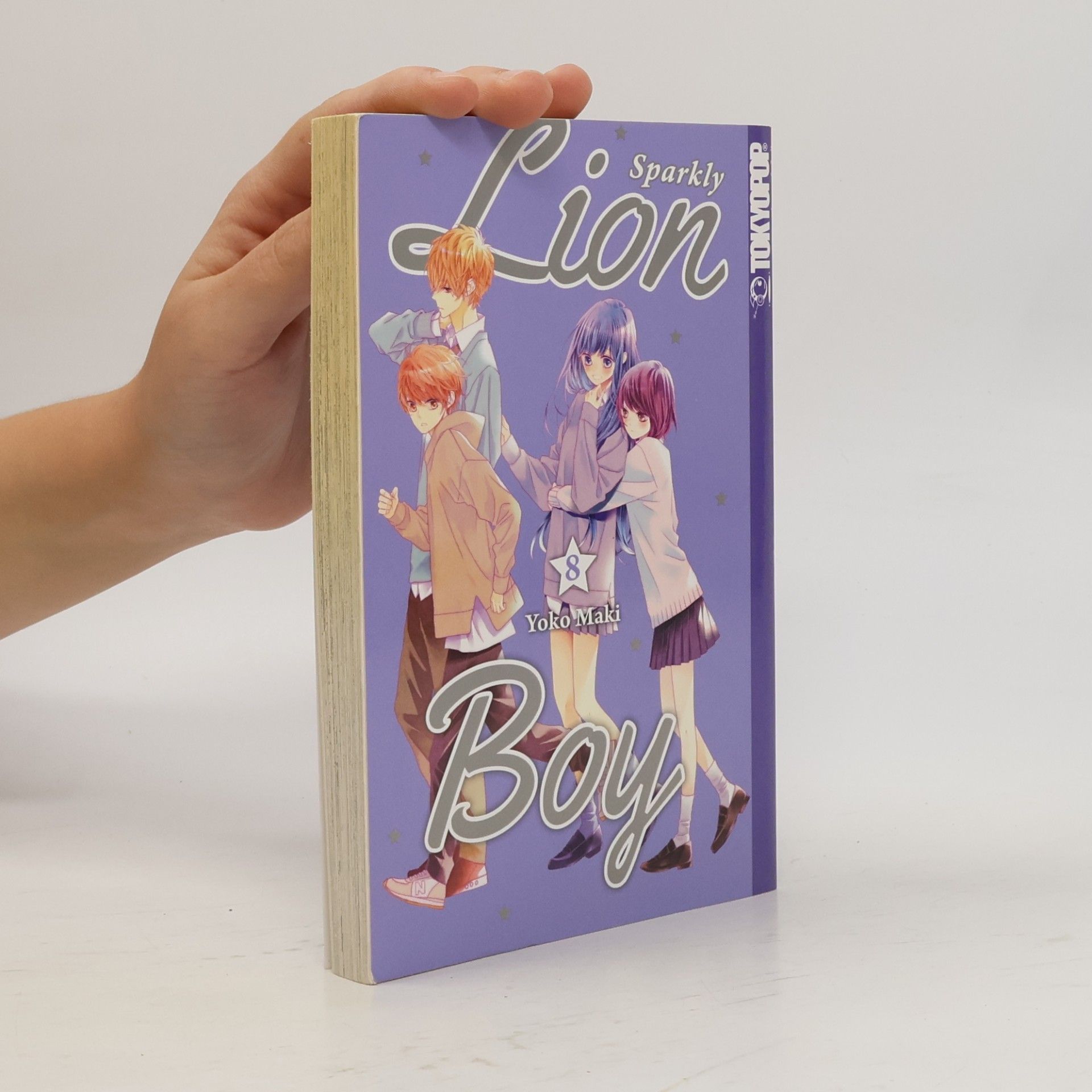 Yōko Maki Sparkly lion boy 8