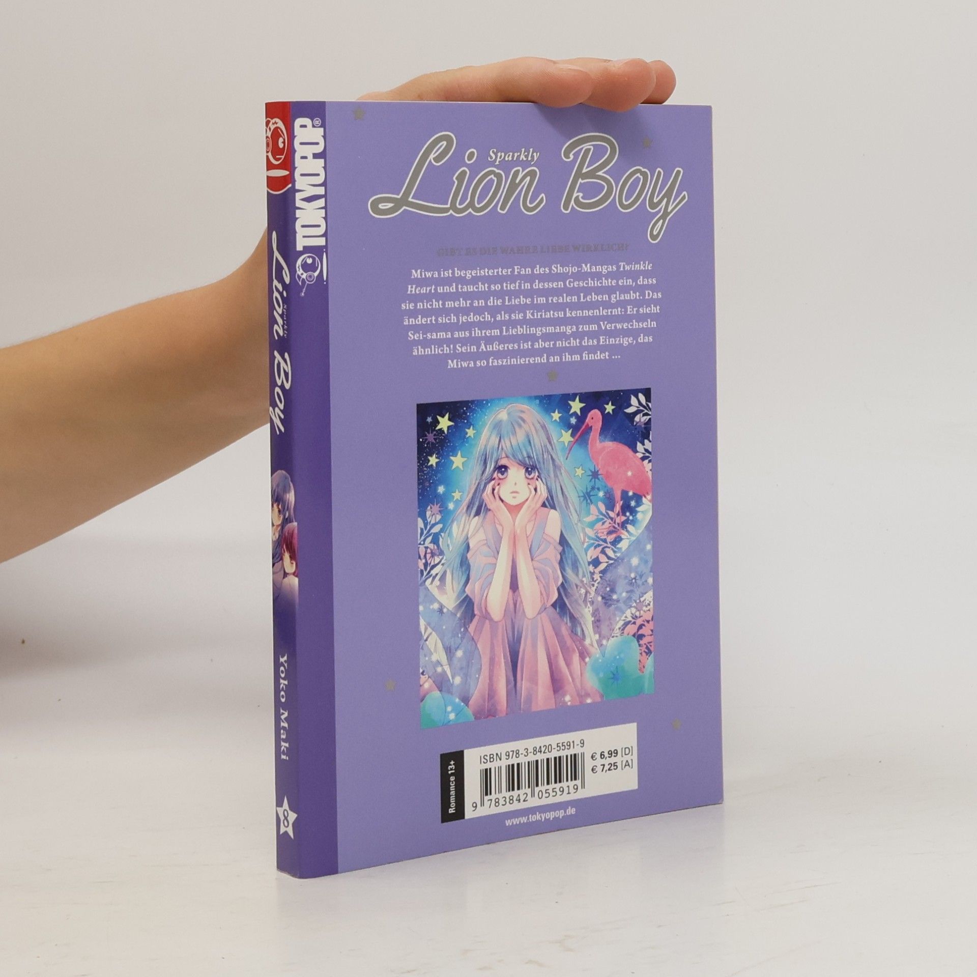 Yōko Maki Sparkly lion boy 8