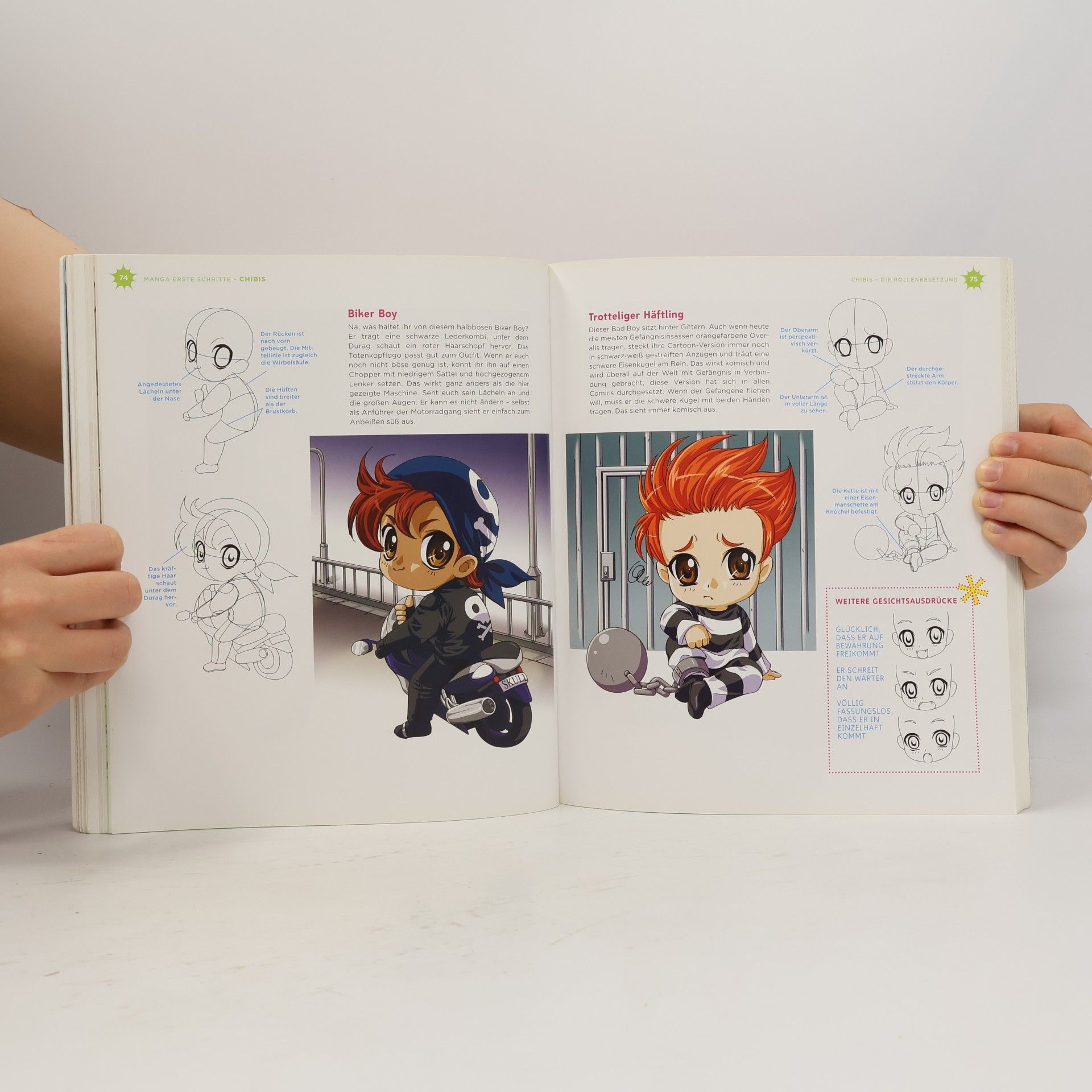 Christopher Hart Manga, erste Schritte - Chibis