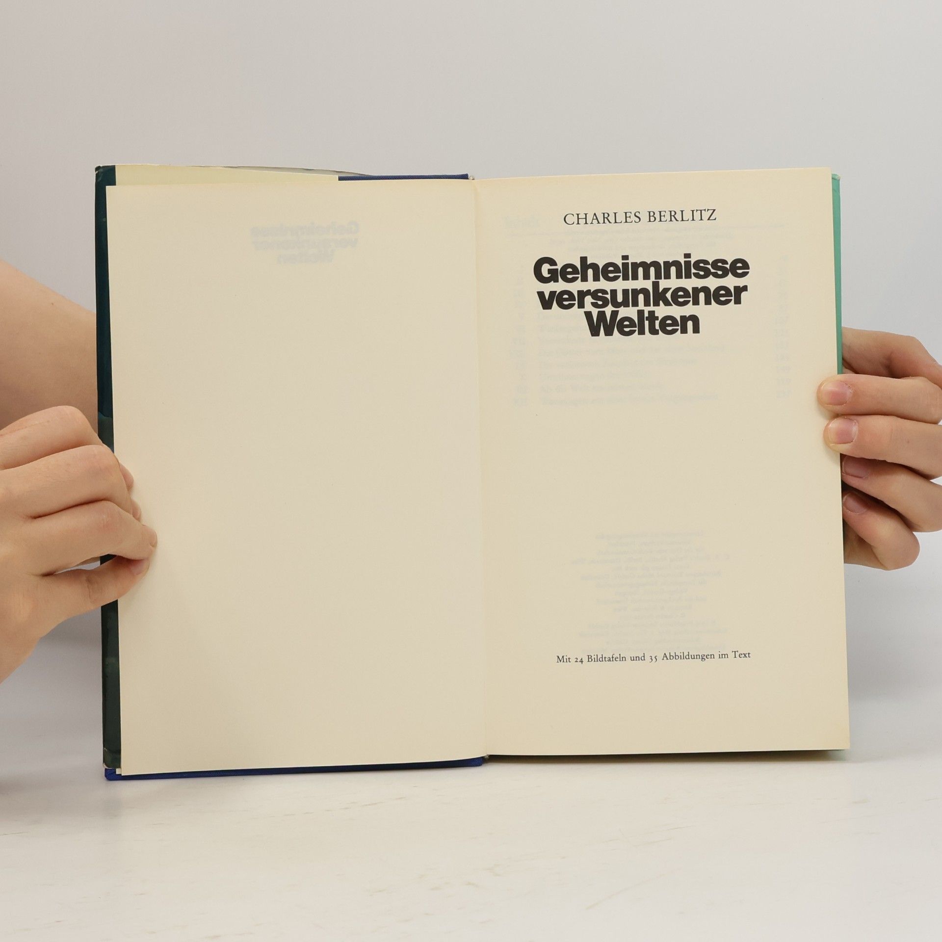 Berlitz Charles Geheimnisse versunkener Welten