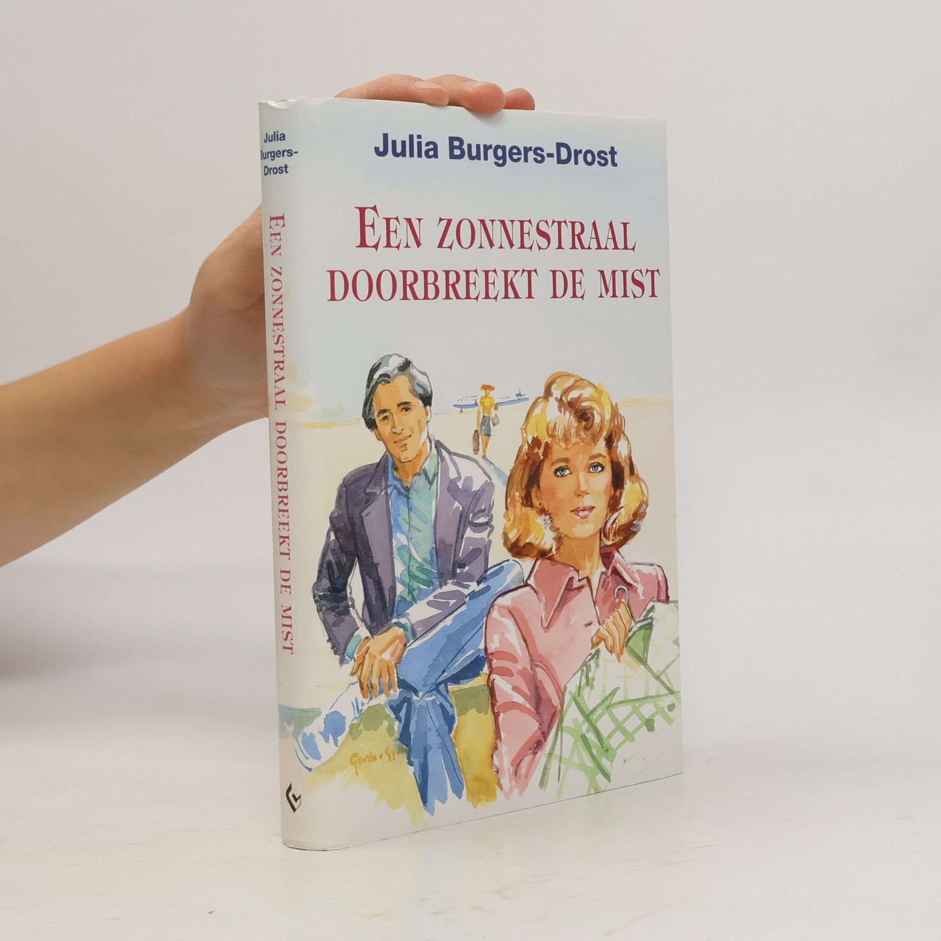 Een zonnestraal doorbreekt de mist
