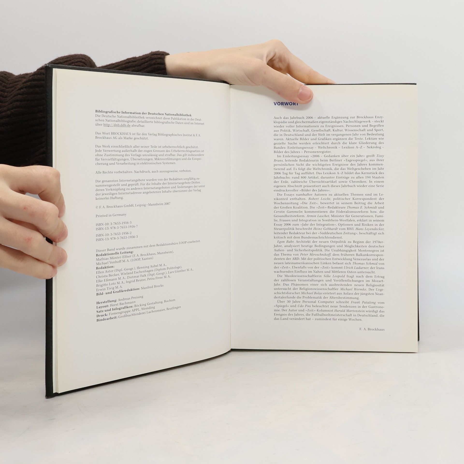 F.A. Brockhaus Brockhaus Enzyklopädie Jahrbuch 2006
