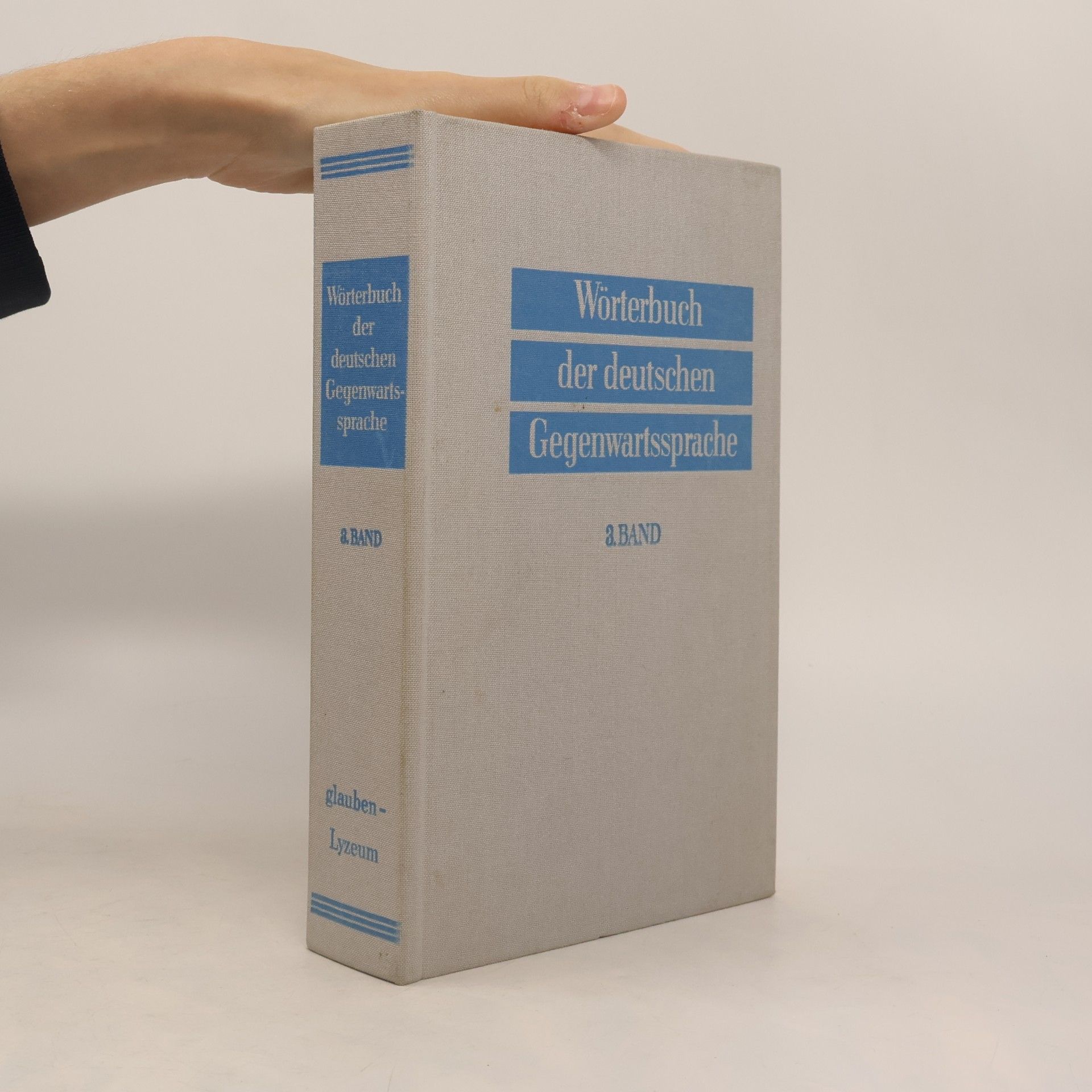 Autorenkollektiv Wörterbuch der deutschen Gegenwartssprache 3. Band