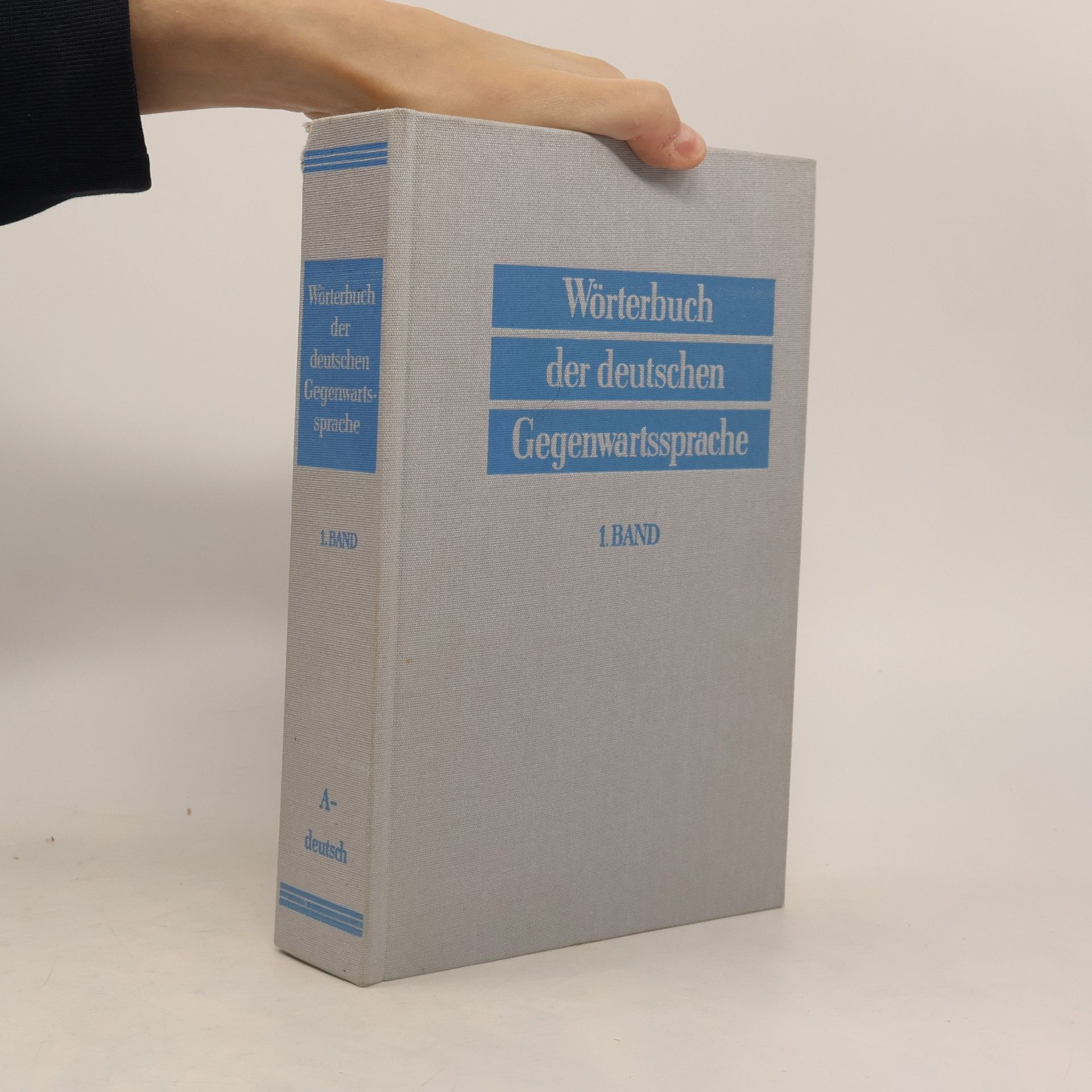 Collectif d'auteurs Wörterbuch der deutschen Gegenwartssprache 1. A Deutsch