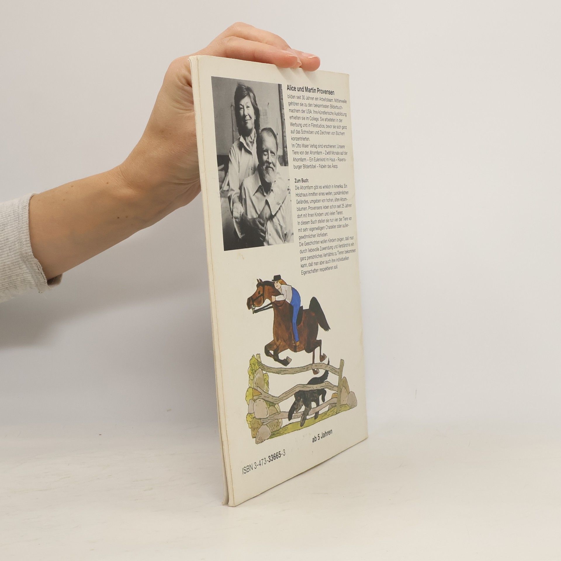 Alice Provensen Von Angsthase und Spürnase, Liebchen und Bösewicht