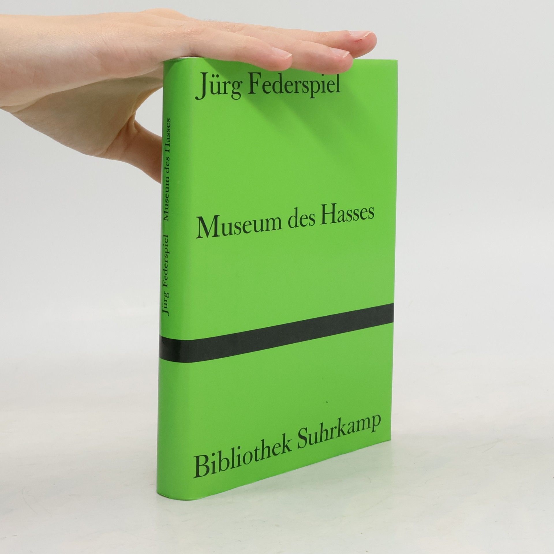 Jürg Federspiel Museum des Hasses